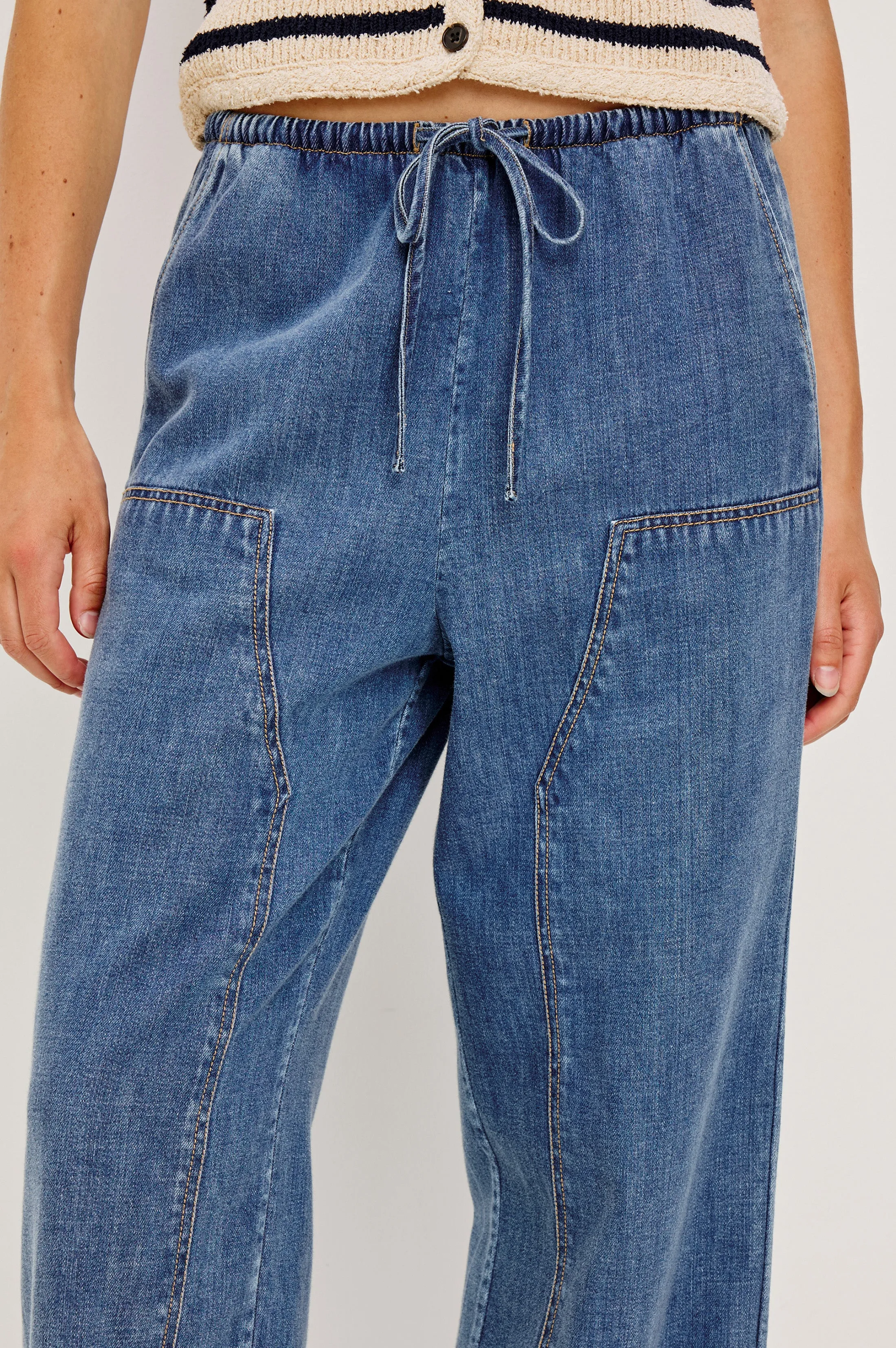 SANDERSON PANT - ANTIQUE BLUE sold by Rails product image thumbnail 2