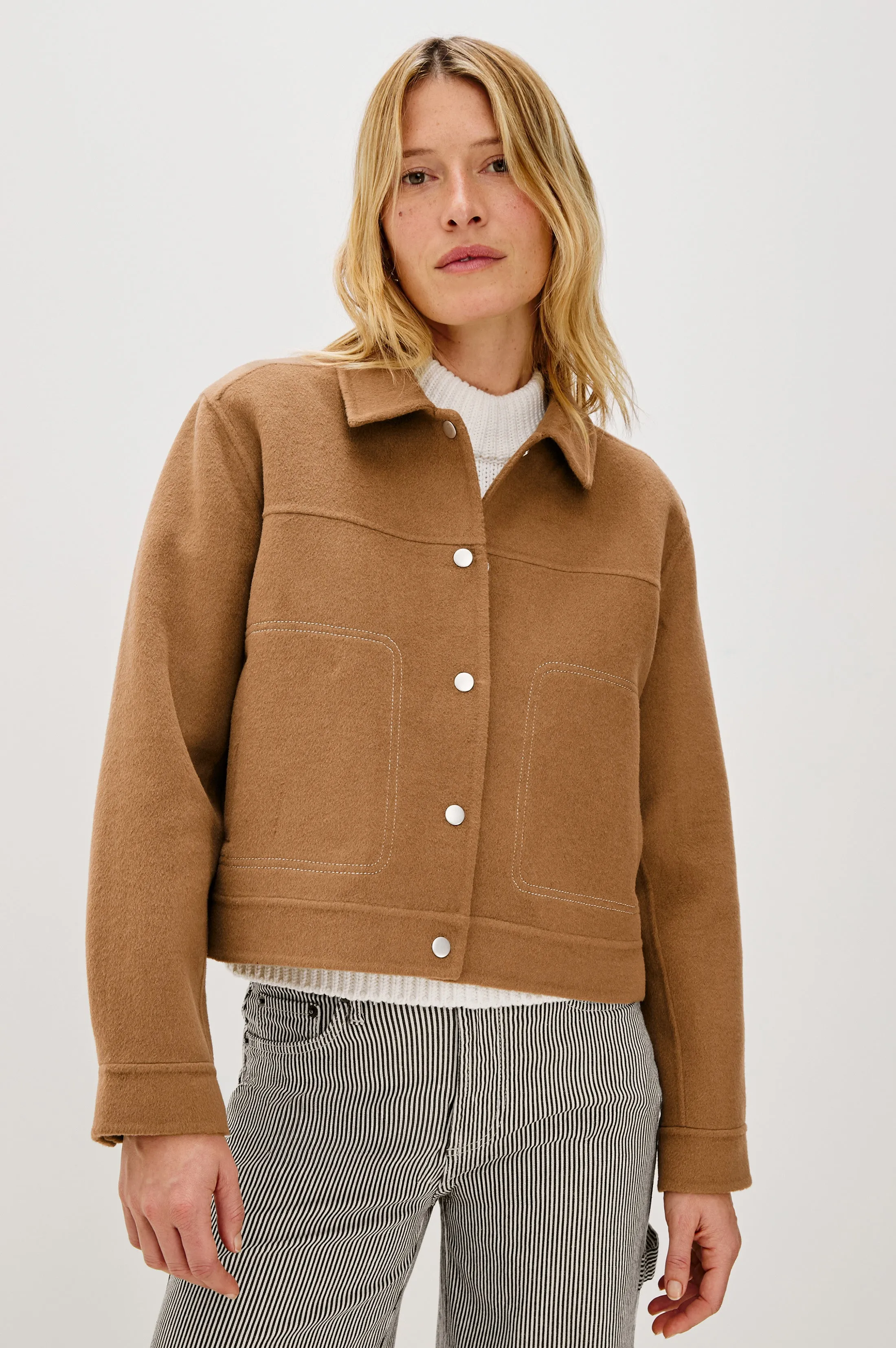 MOUNTAIN JACKET - CAMEL sold by Rails