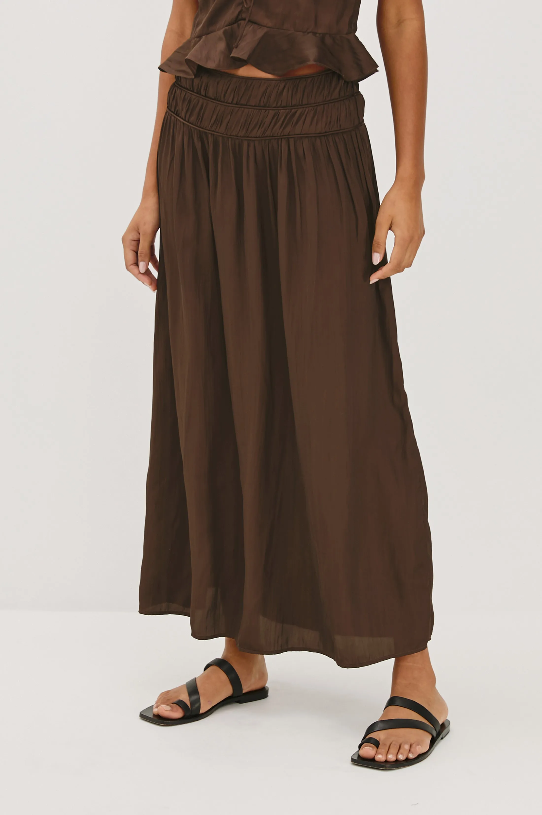 NARA SKIRT - ESPRESSO sold by Rails product image thumbnail 3