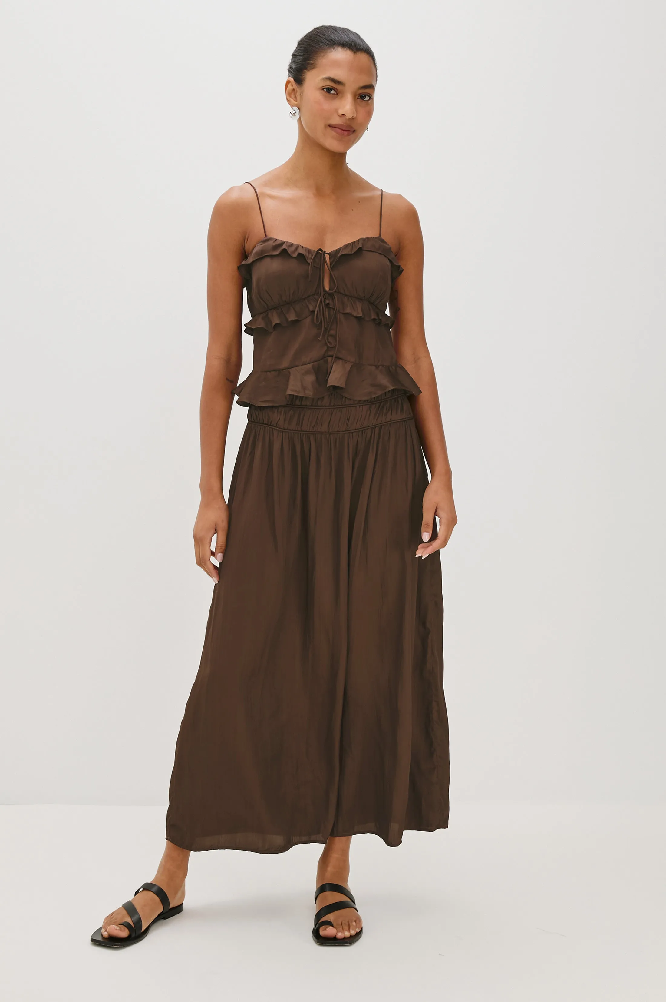 NARA SKIRT - ESPRESSO sold by Rails product image thumbnail 4