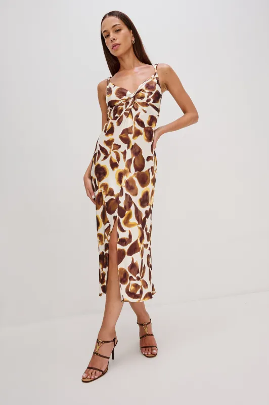 VIVIANA DRESS - ESPRESSO LILY sold by Rails