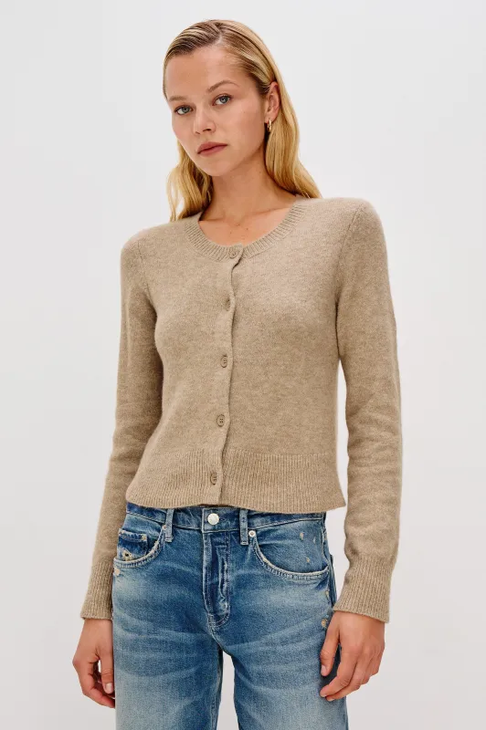 MATILDA CARDIGAN - HEATHER OAT sold by Rails