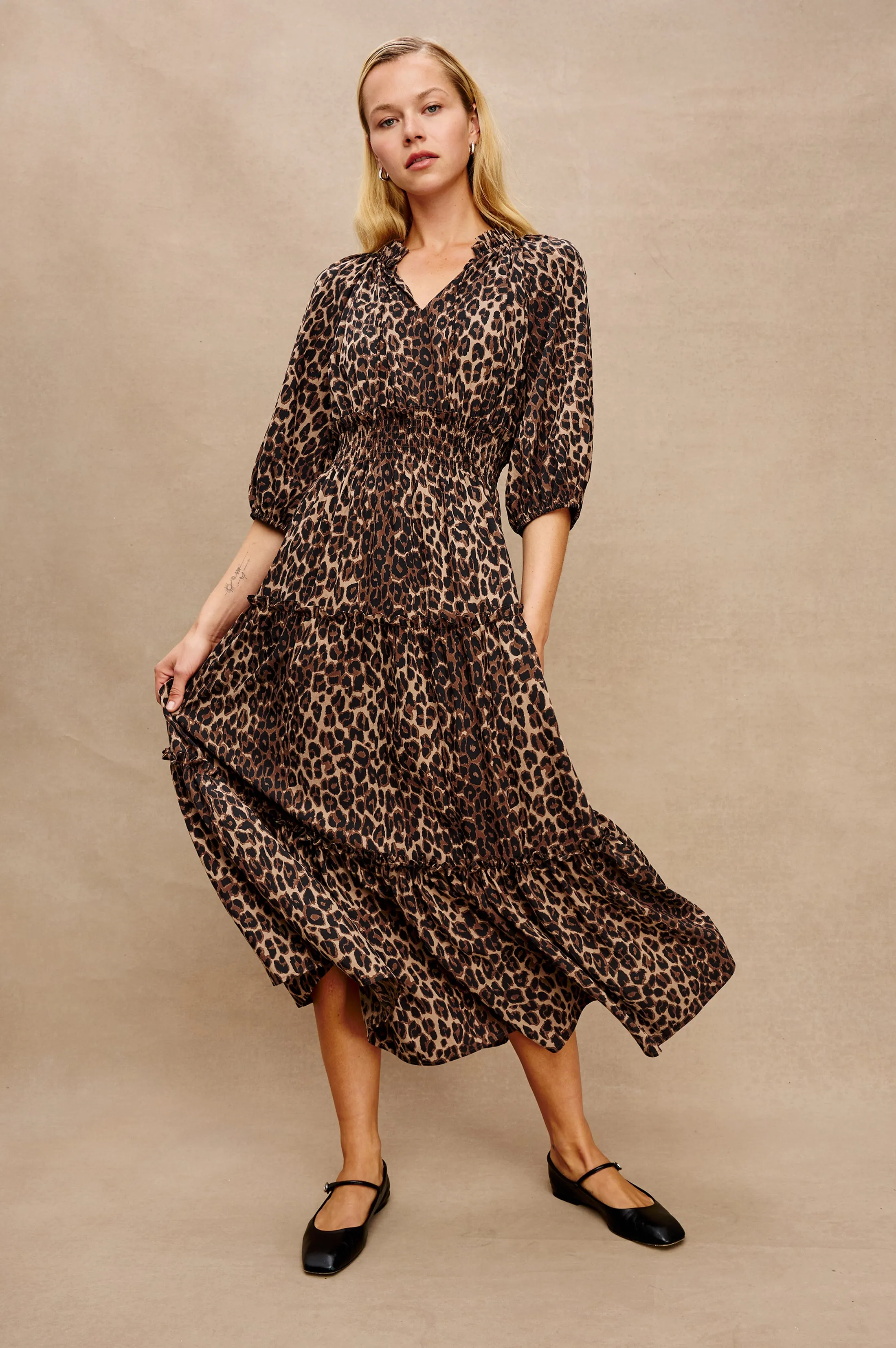CATERINE DRESS - BROWN NALA sold by Rails product image thumbnail 3