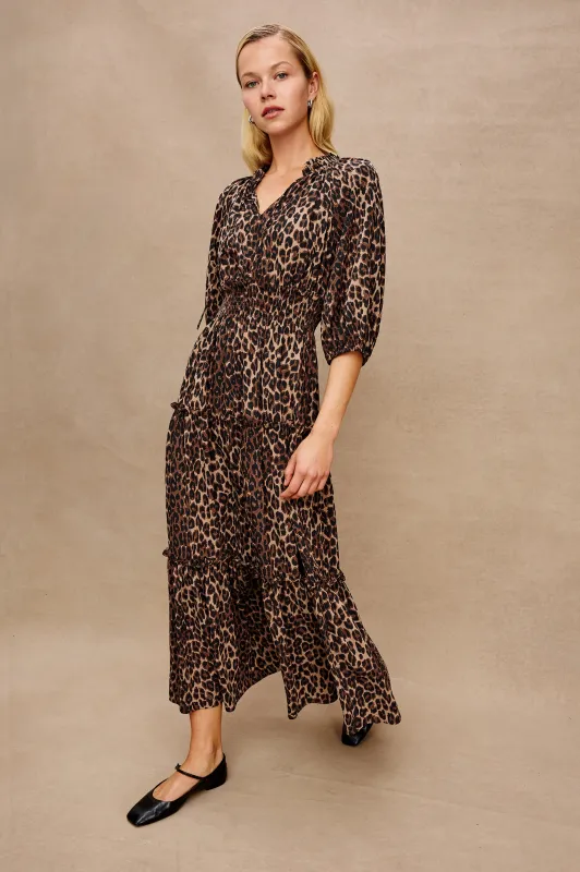 CATERINE DRESS - BROWN NALA sold by Rails