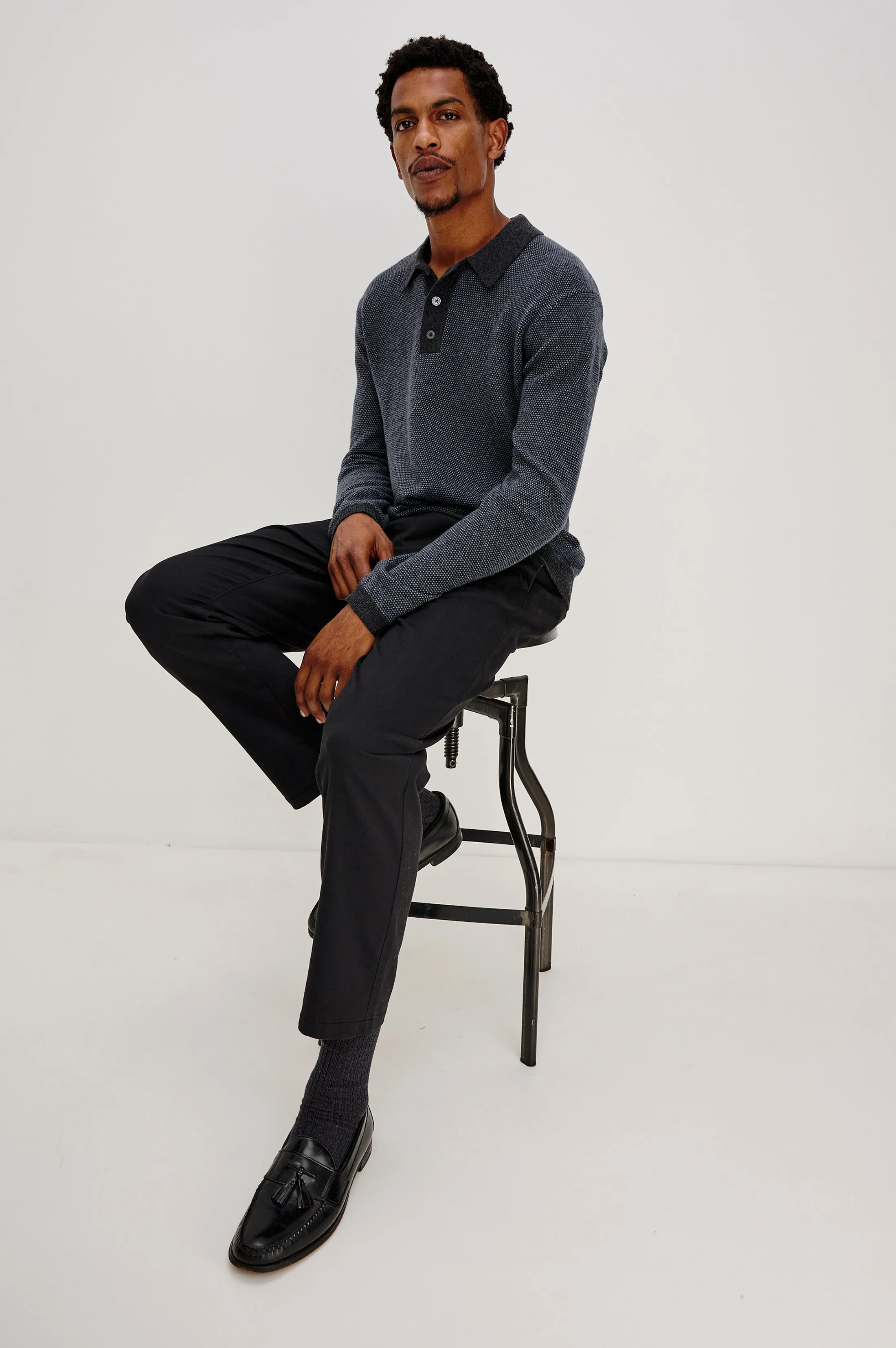 ANDERS SWEATER - NAVY BLUE sold by Rails product image thumbnail 4