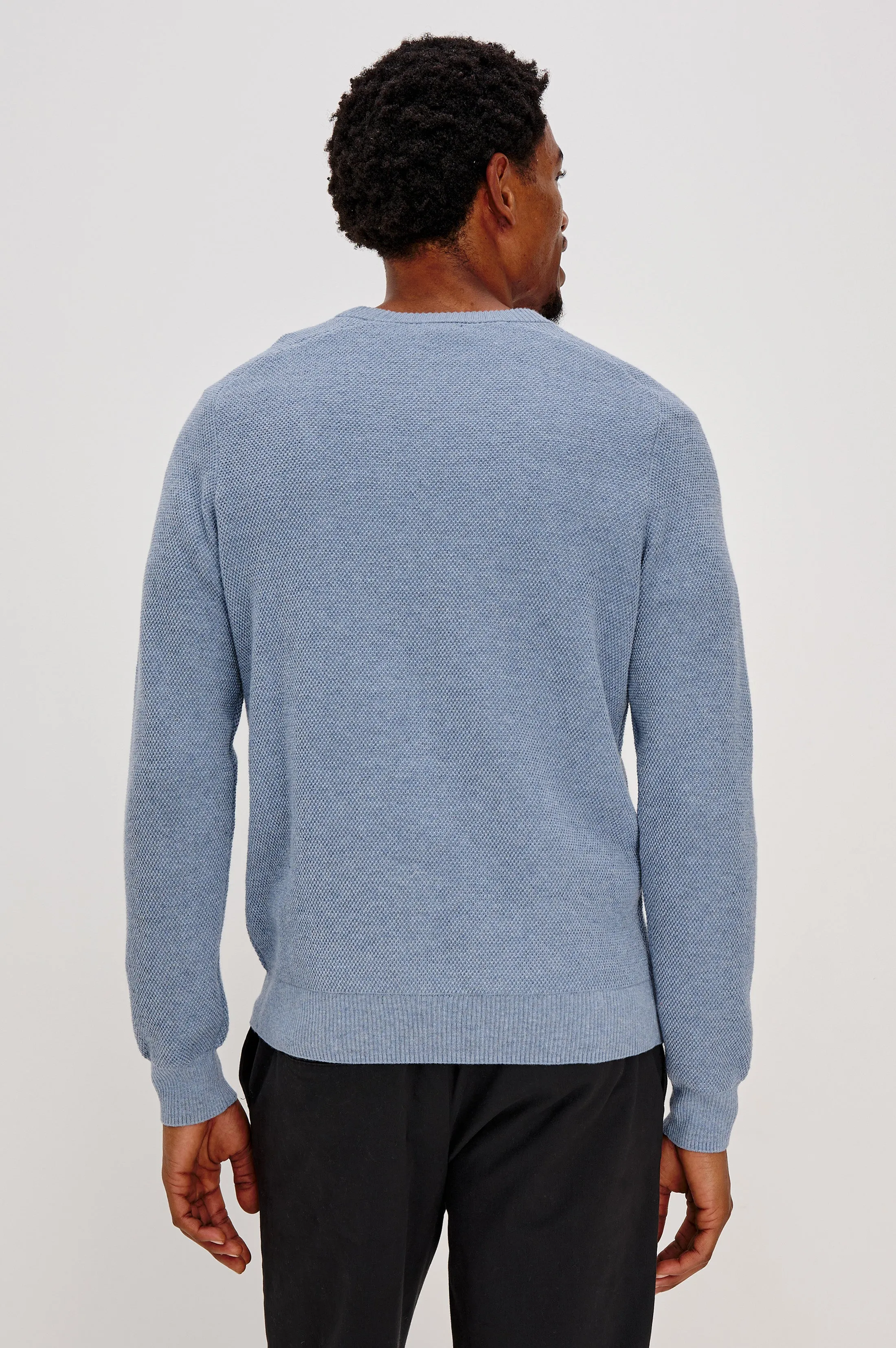 VANN SWEATER - LIGHT BLUE HEATHER sold by Rails product image thumbnail 5