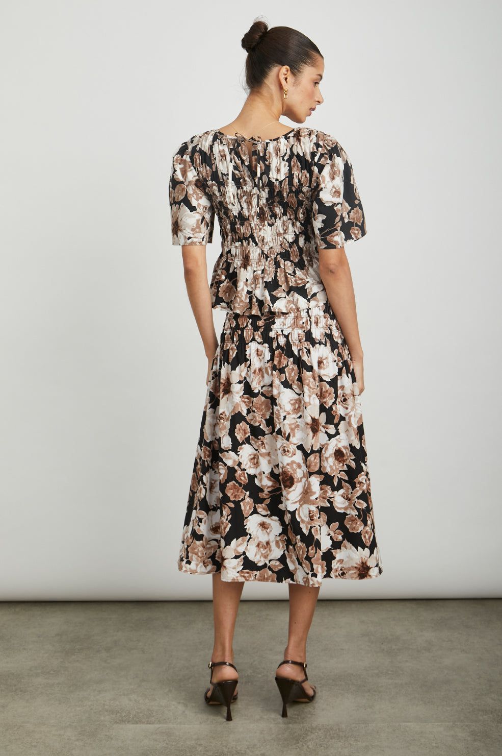 ROSIE TOP - SEPIA ROSES sold by Rails product image thumbnail 5