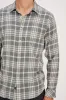 WYATT SHIRT - CAMEMBERT CHARCOAL MELANGE sold by Rails