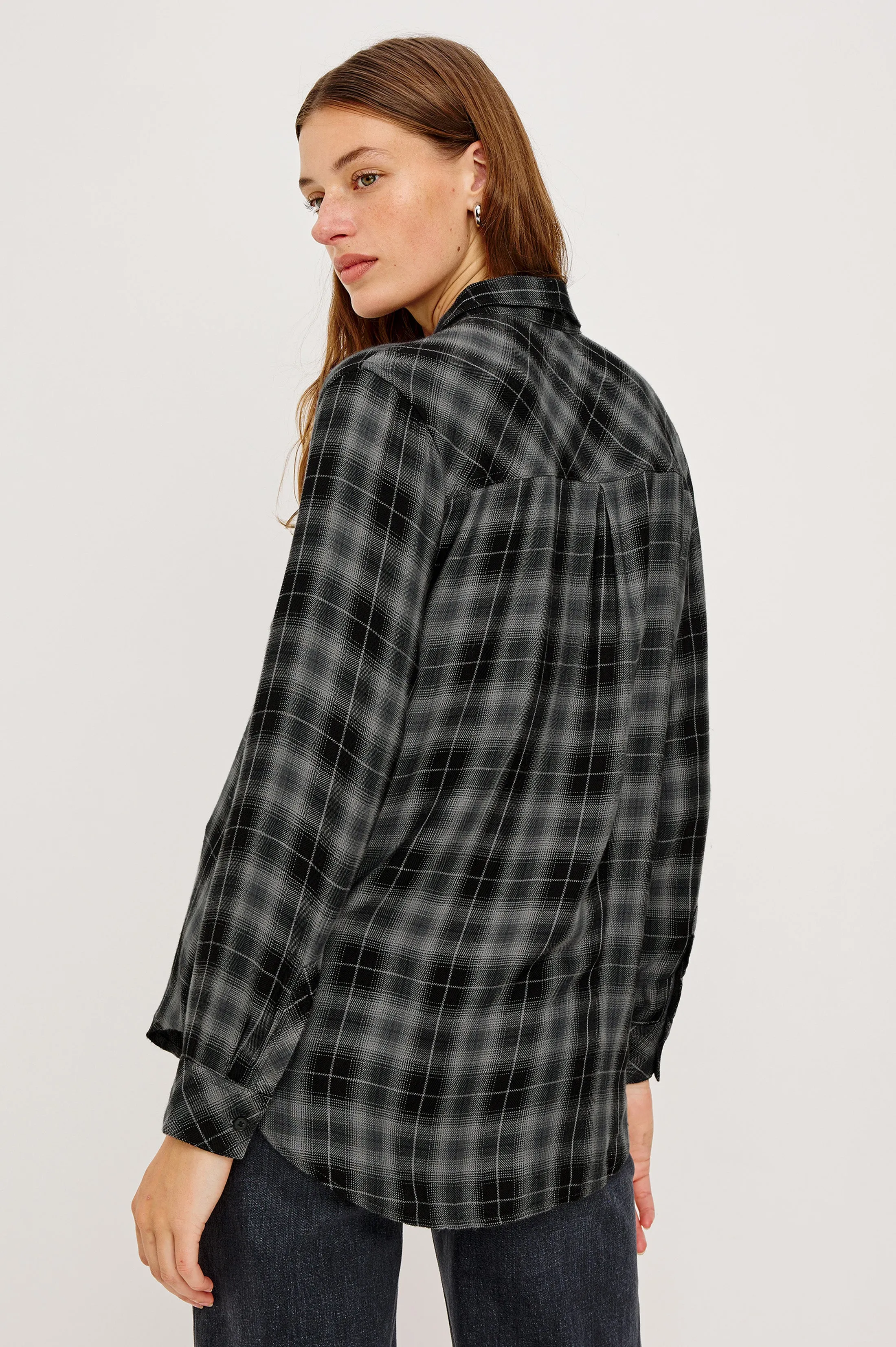 HUNTER SHIRT - CHARCOAL TWILIGHT sold by Rails product image thumbnail 5