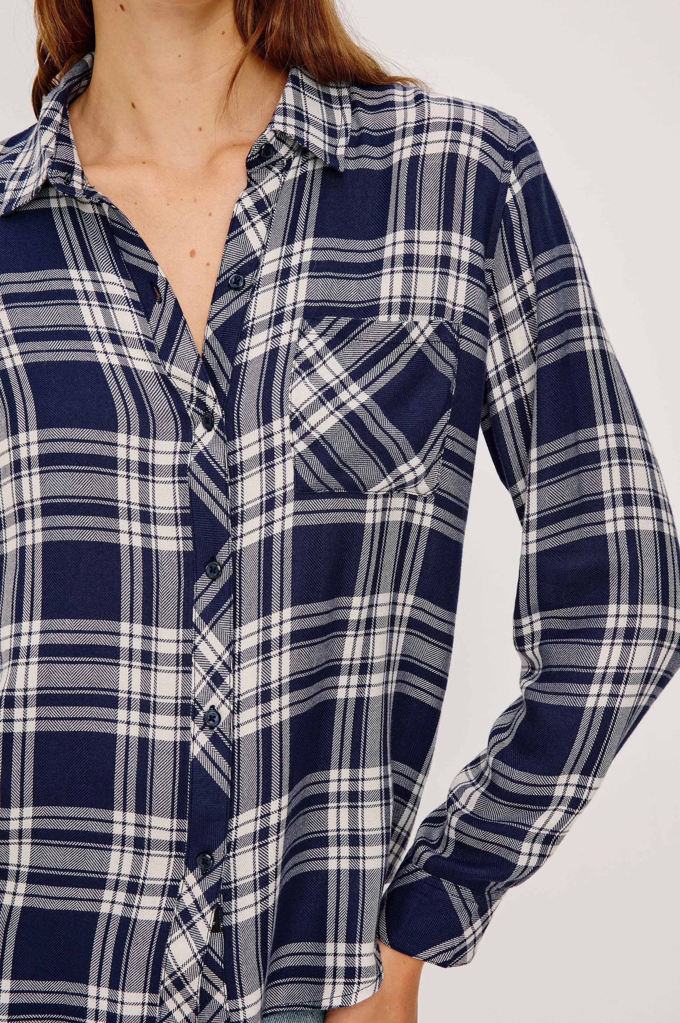 HUNTER SHIRT - INDIGO NAVY sold by Rails product image thumbnail 2