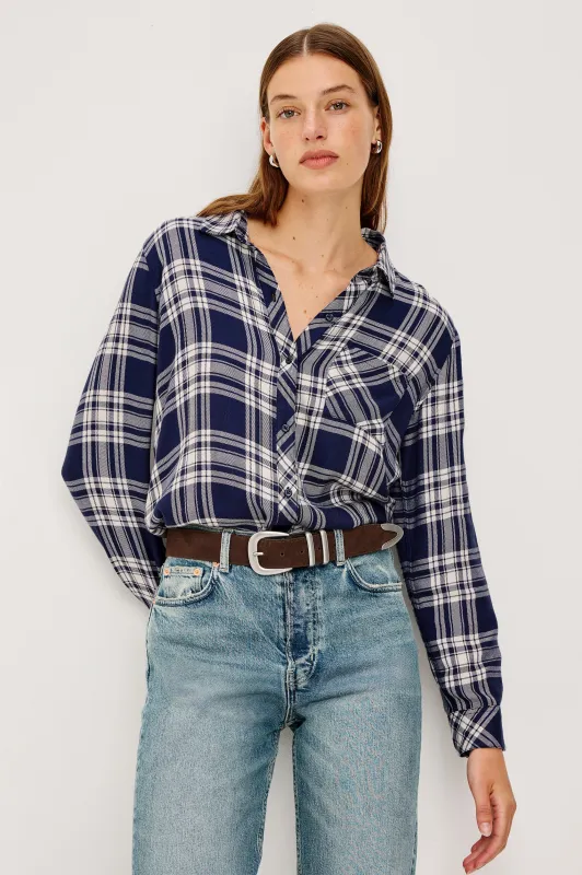 HUNTER SHIRT - INDIGO NAVY sold by Rails