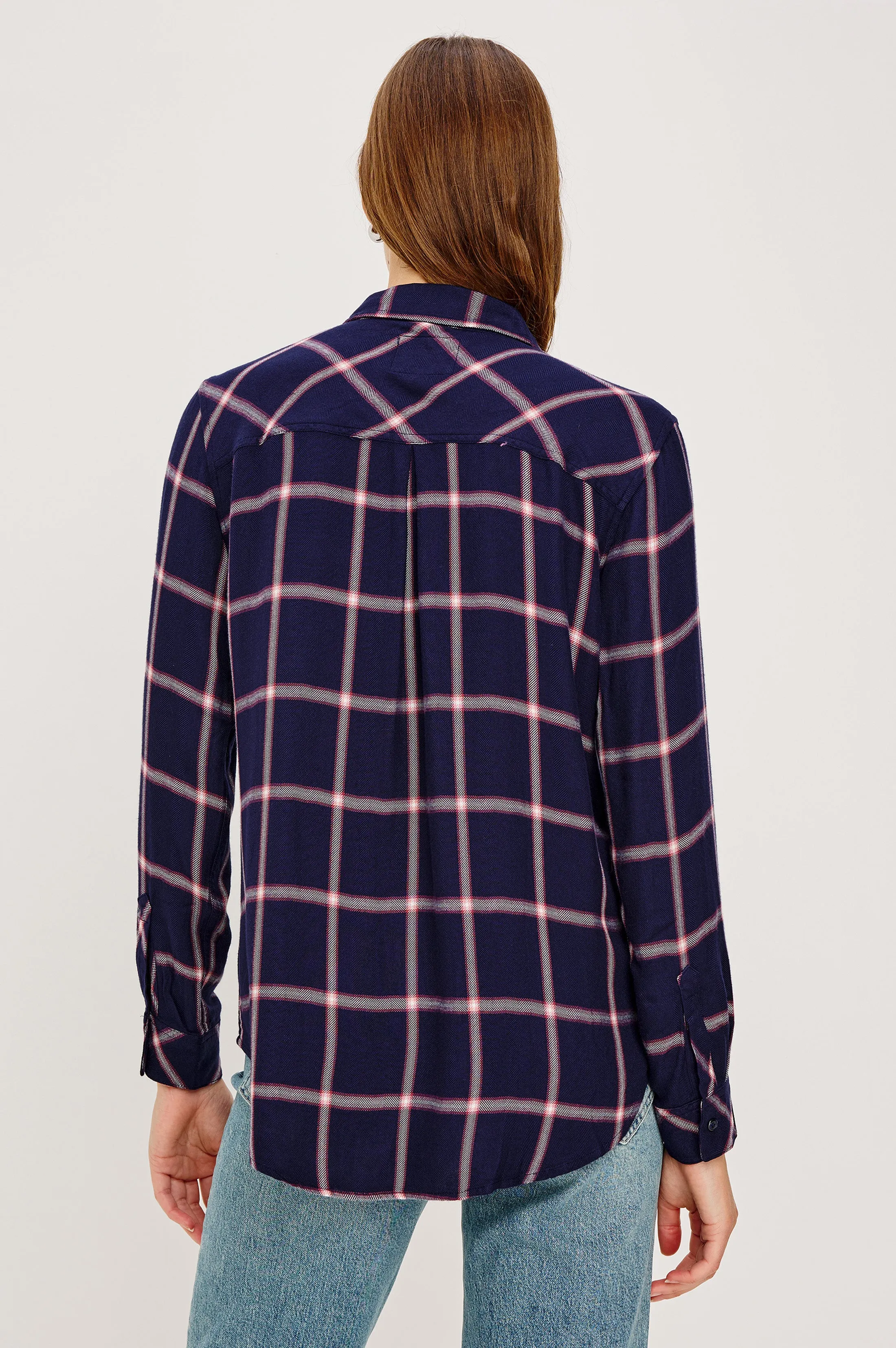 HUNTER SHIRT - SAPPHIRE MAGENTA sold by Rails product image thumbnail 5
