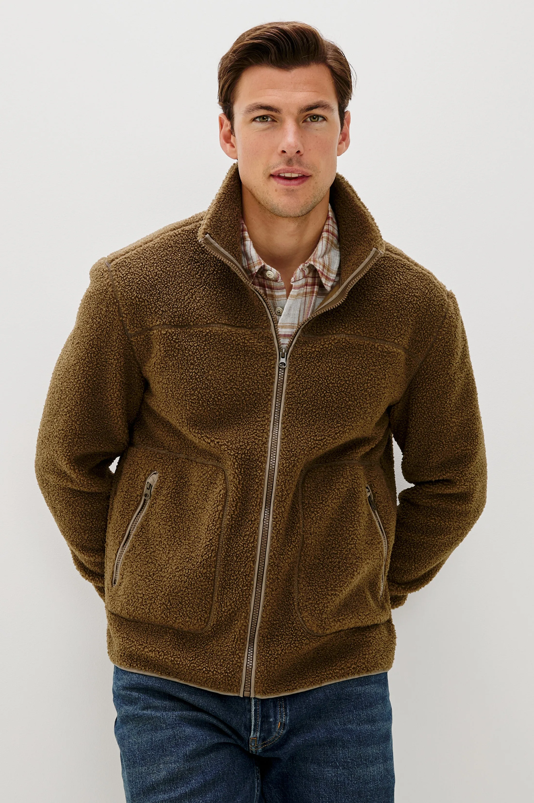 CLARK JACKET - LICHEN sold by Rails product image thumbnail 2