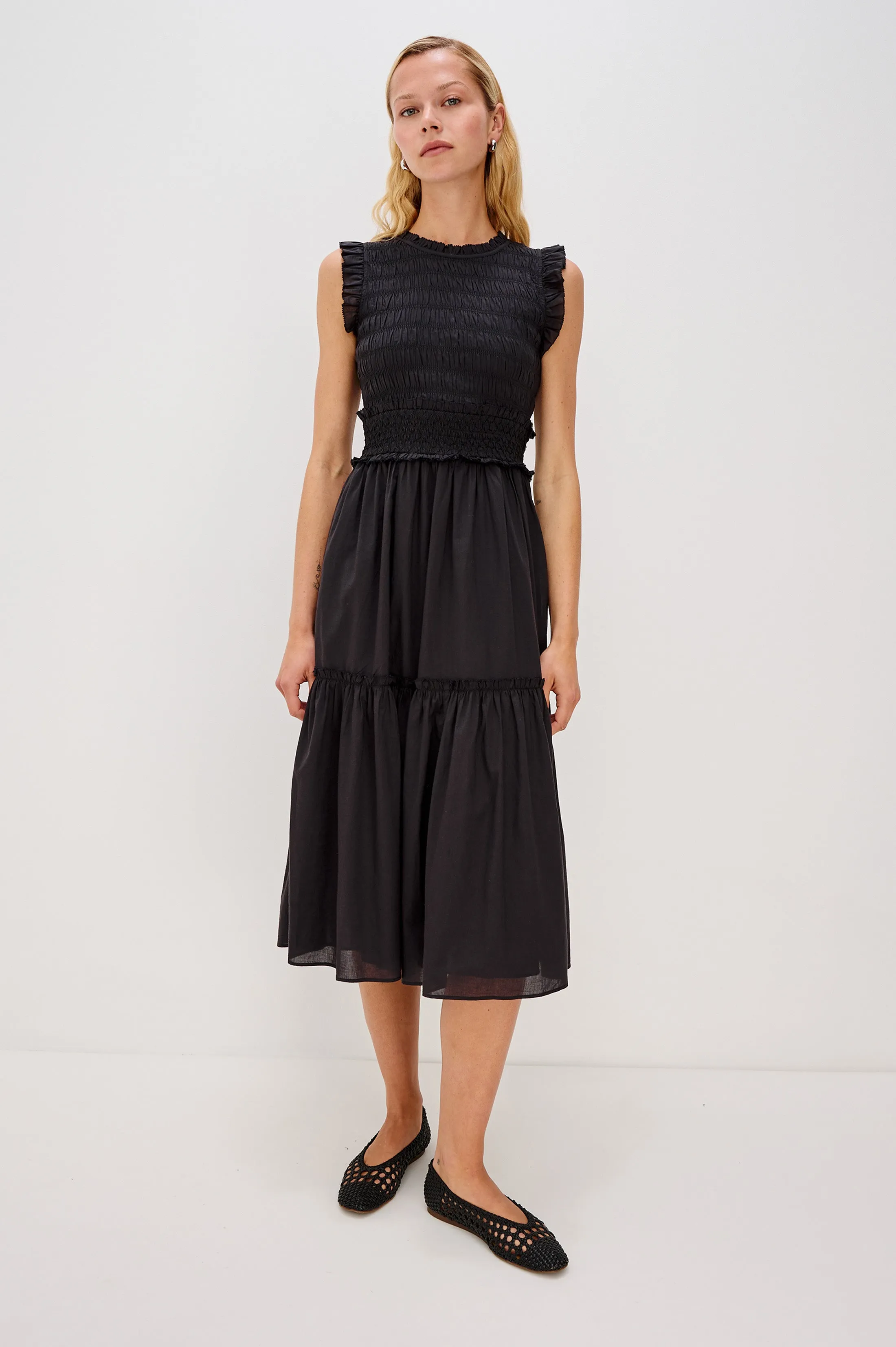 VIVIER DRESS - BLACK sold by Rails product image thumbnail 3