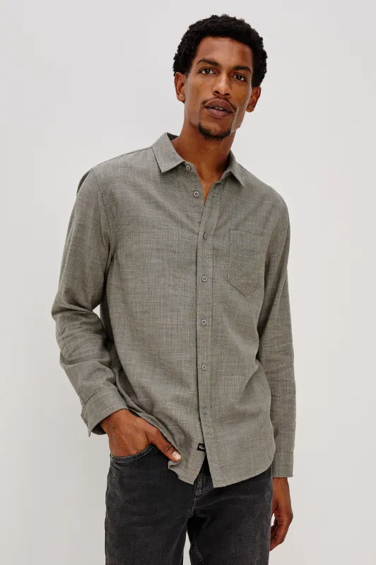 WYATT SHIRT - SPRUCE ETCH sold by Rails