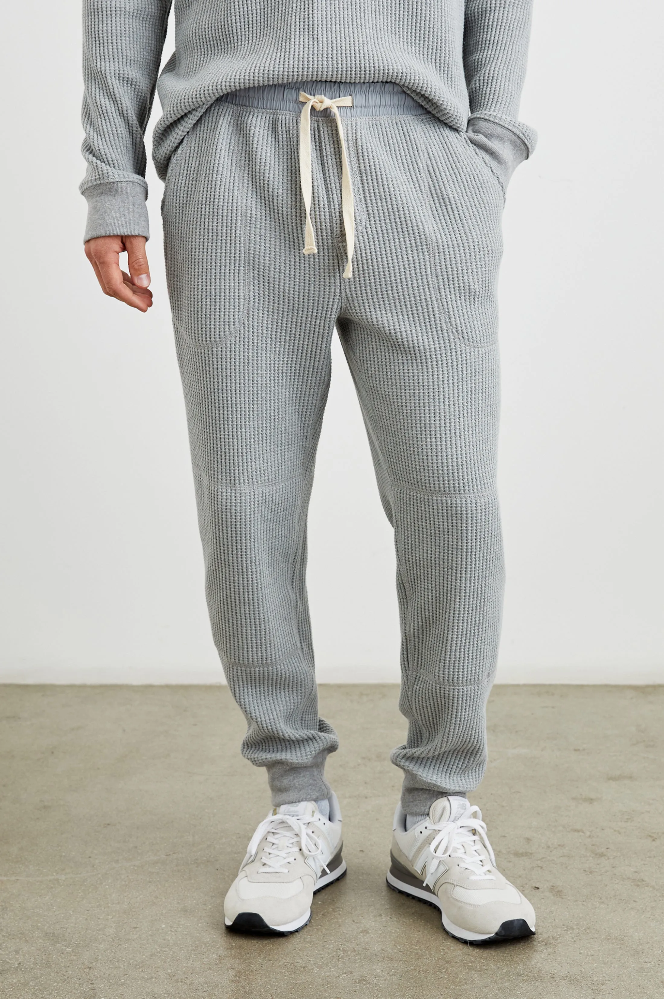 COOPER SWEATPANT - HEATHER GREY sold by Rails product image thumbnail 3