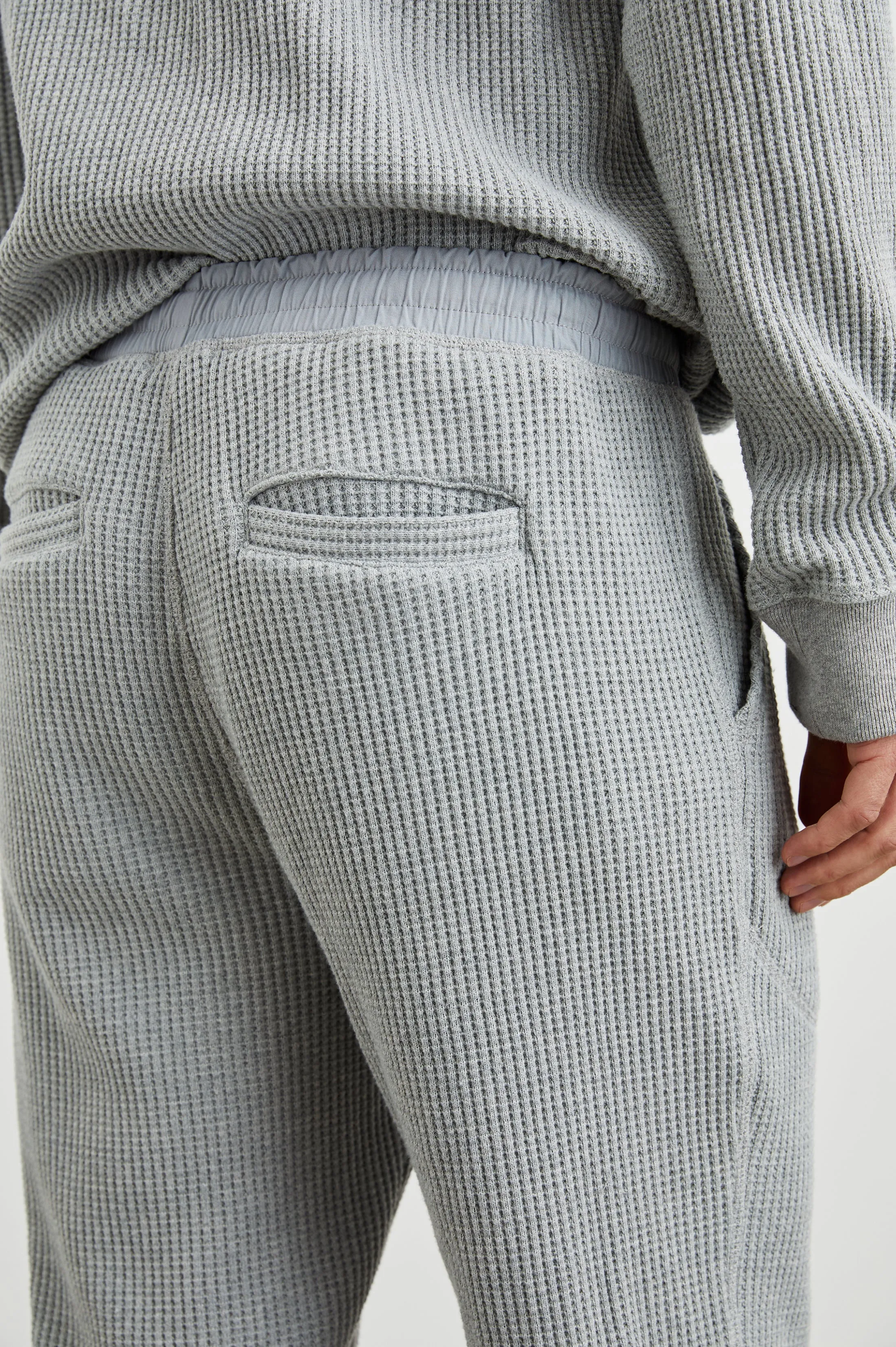 COOPER SWEATPANT - HEATHER GREY sold by Rails product image thumbnail 4