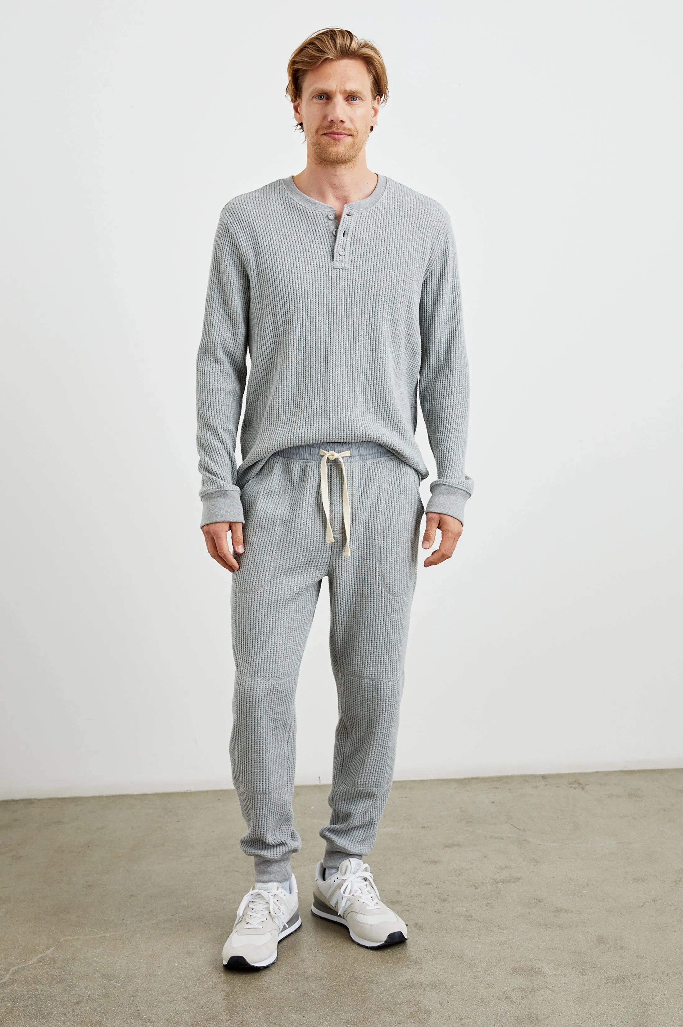 COOPER SWEATPANT - HEATHER GREY sold by Rails product image thumbnail 5