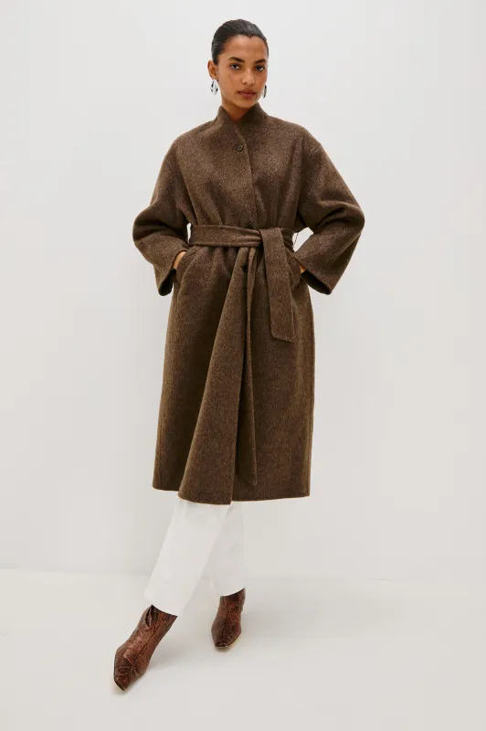 ROLAND COAT - HEATHER UMBER made by Rails