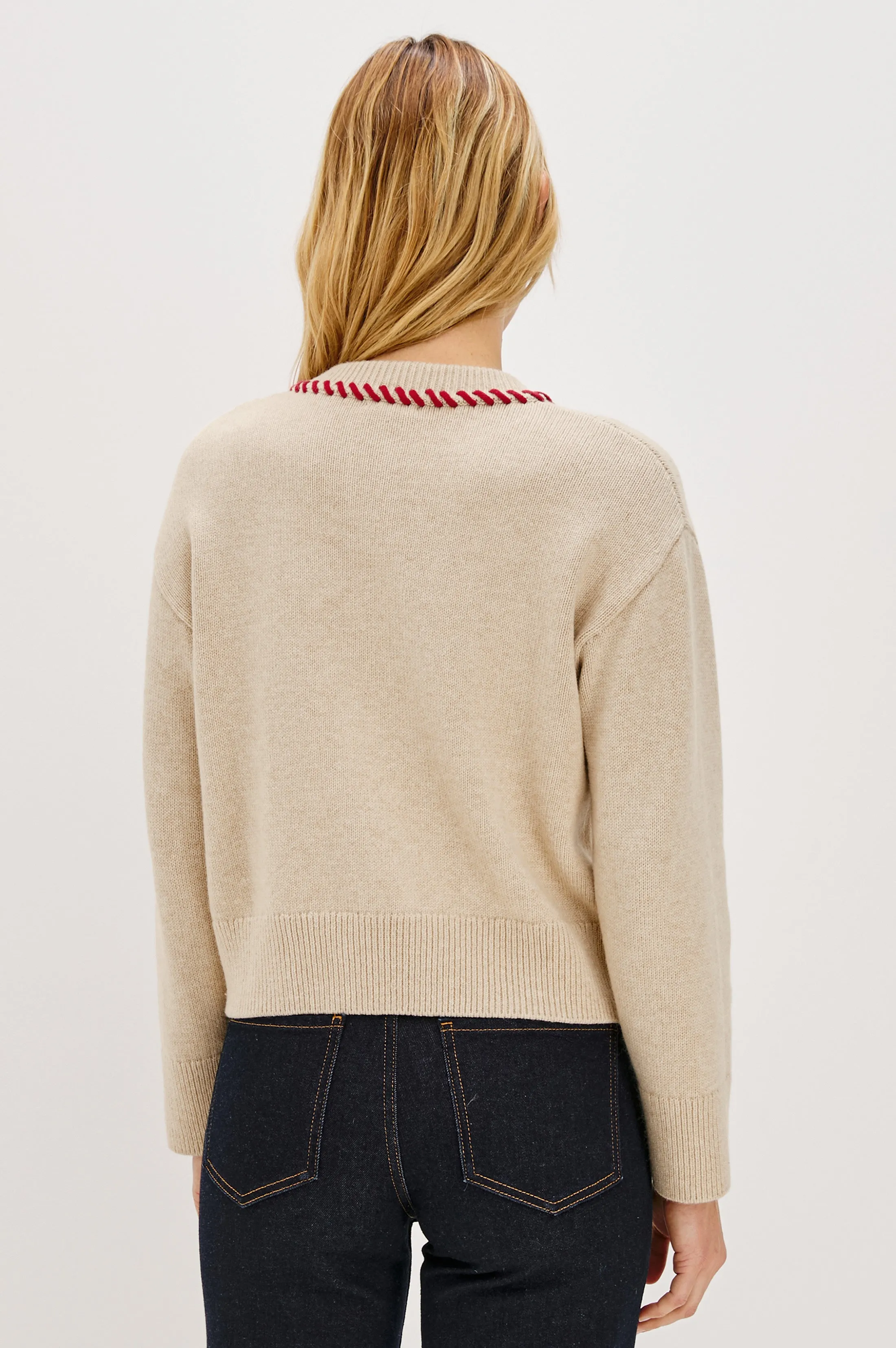 MAVIE CARDIGAN - CARMINE FLORAL sold by Rails product image thumbnail 5