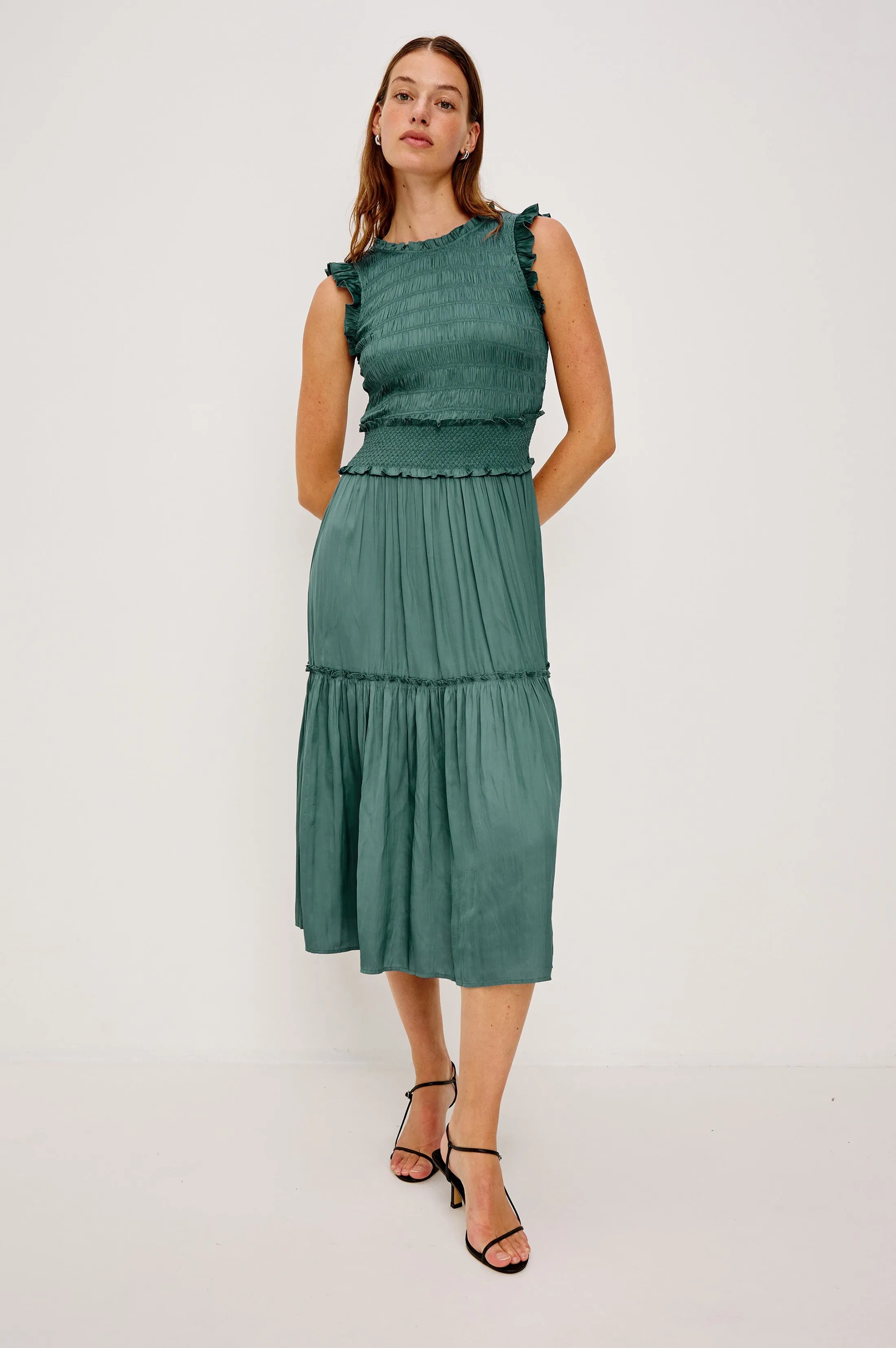VIVIER DRESS - LAKE sold by Rails product image thumbnail 4