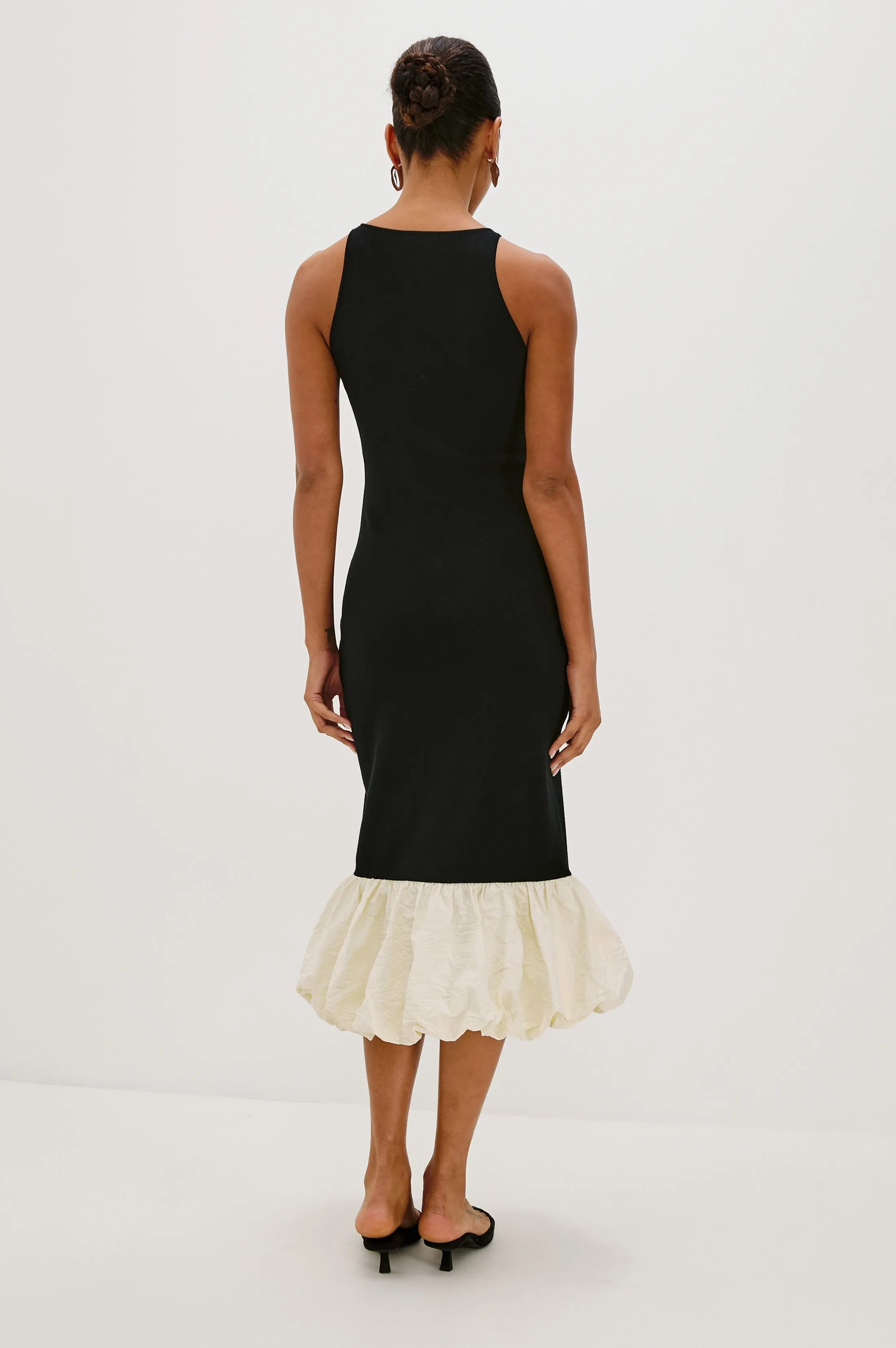 CHERYL DRESS - BLACK IVORY sold by Rails product image thumbnail 4