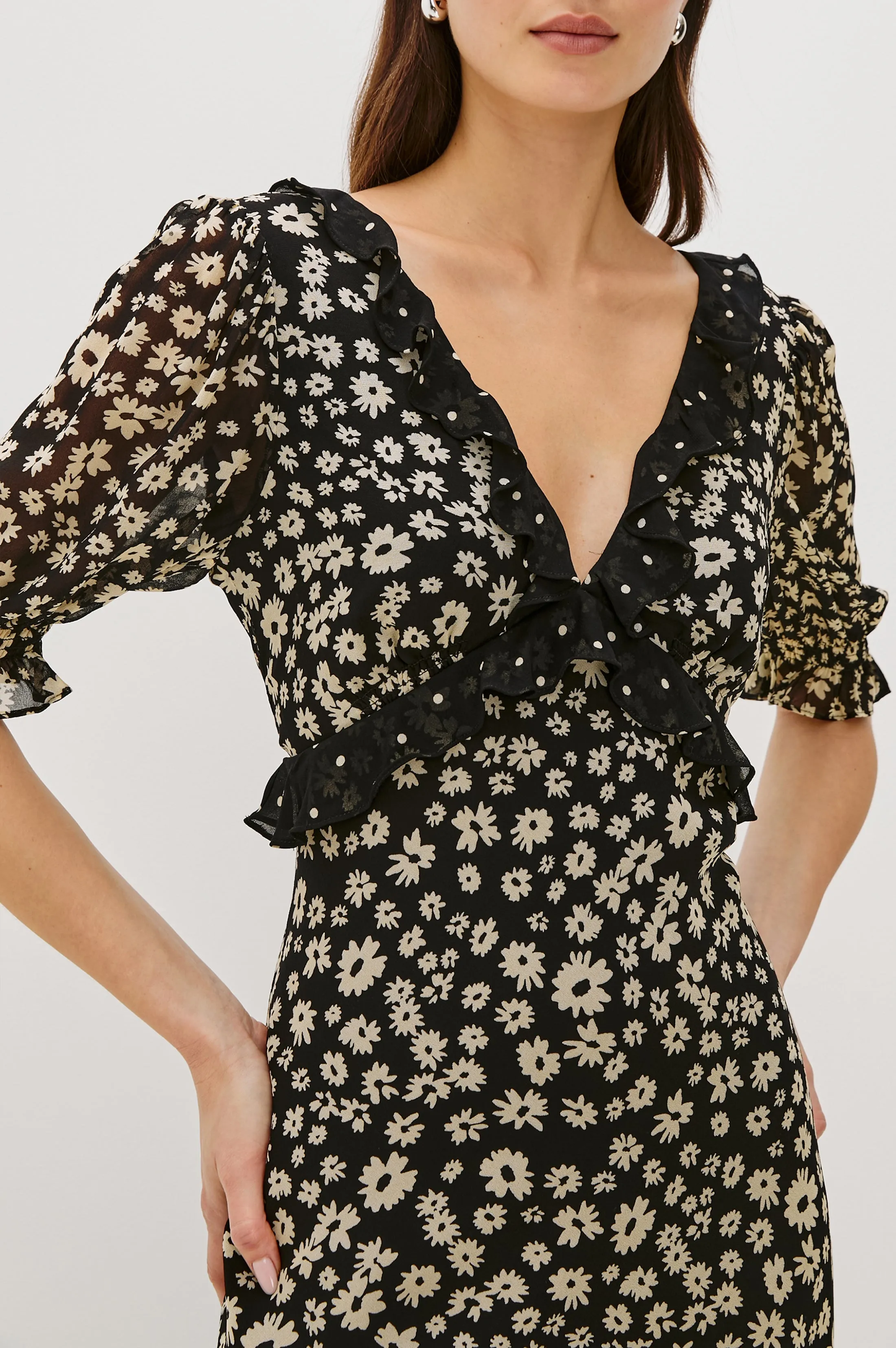 ANNMARIE DRESS - DAISY DOT COMBO sold by Rails product image thumbnail 2