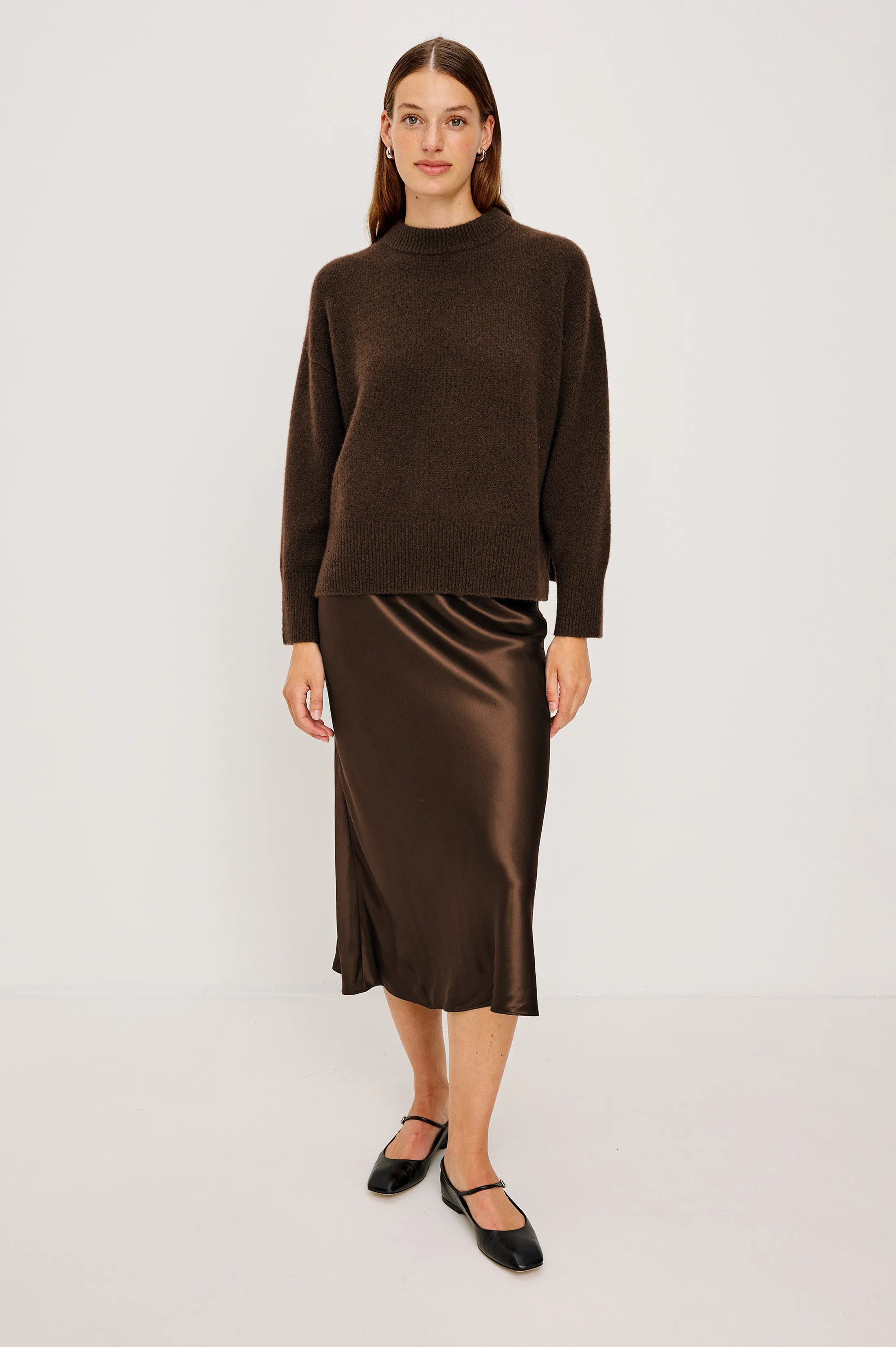MIRANDA SWEATER - CHOCOLATE sold by Rails product image thumbnail 4