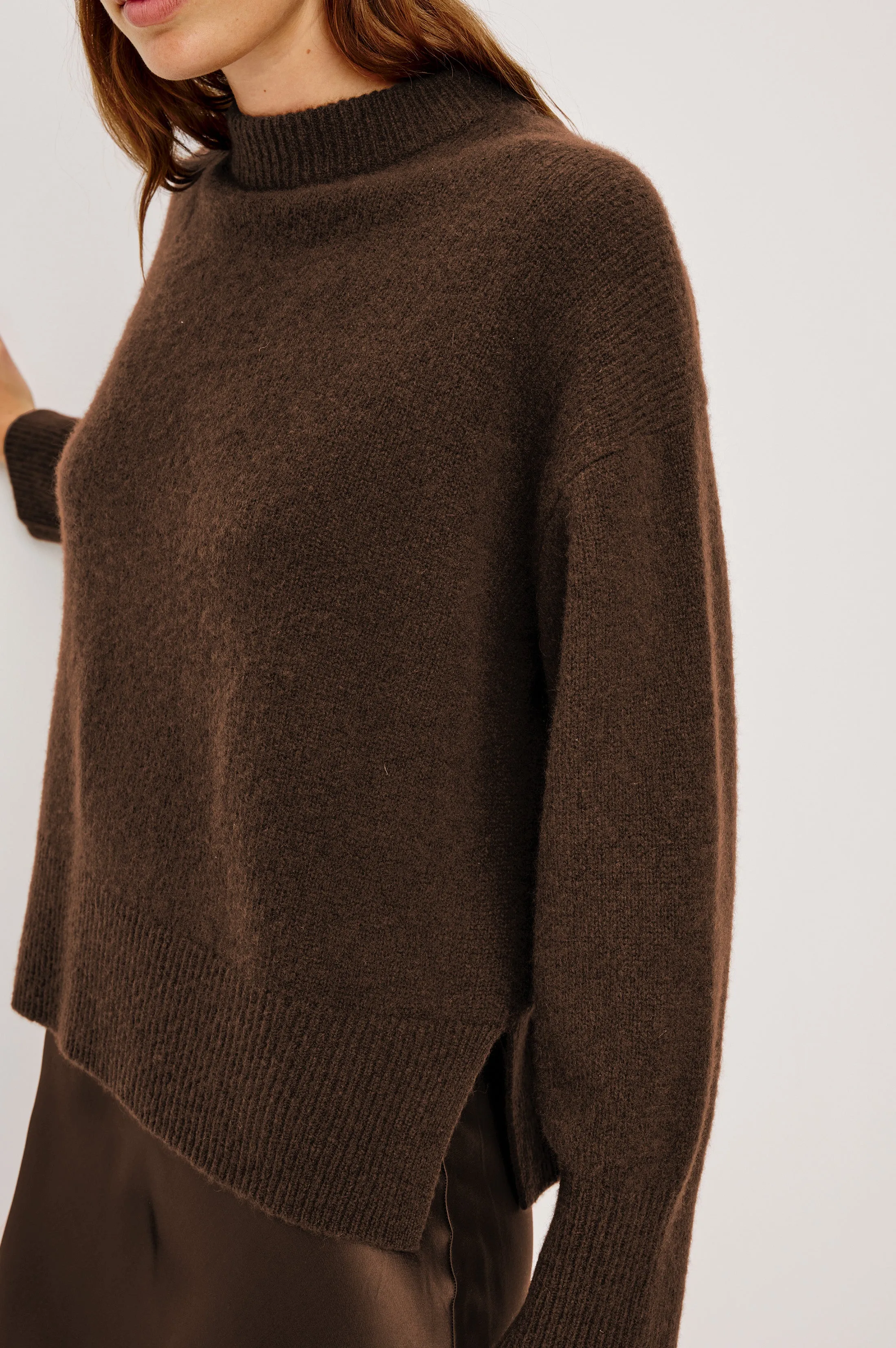MIRANDA SWEATER - CHOCOLATE sold by Rails product image thumbnail 2