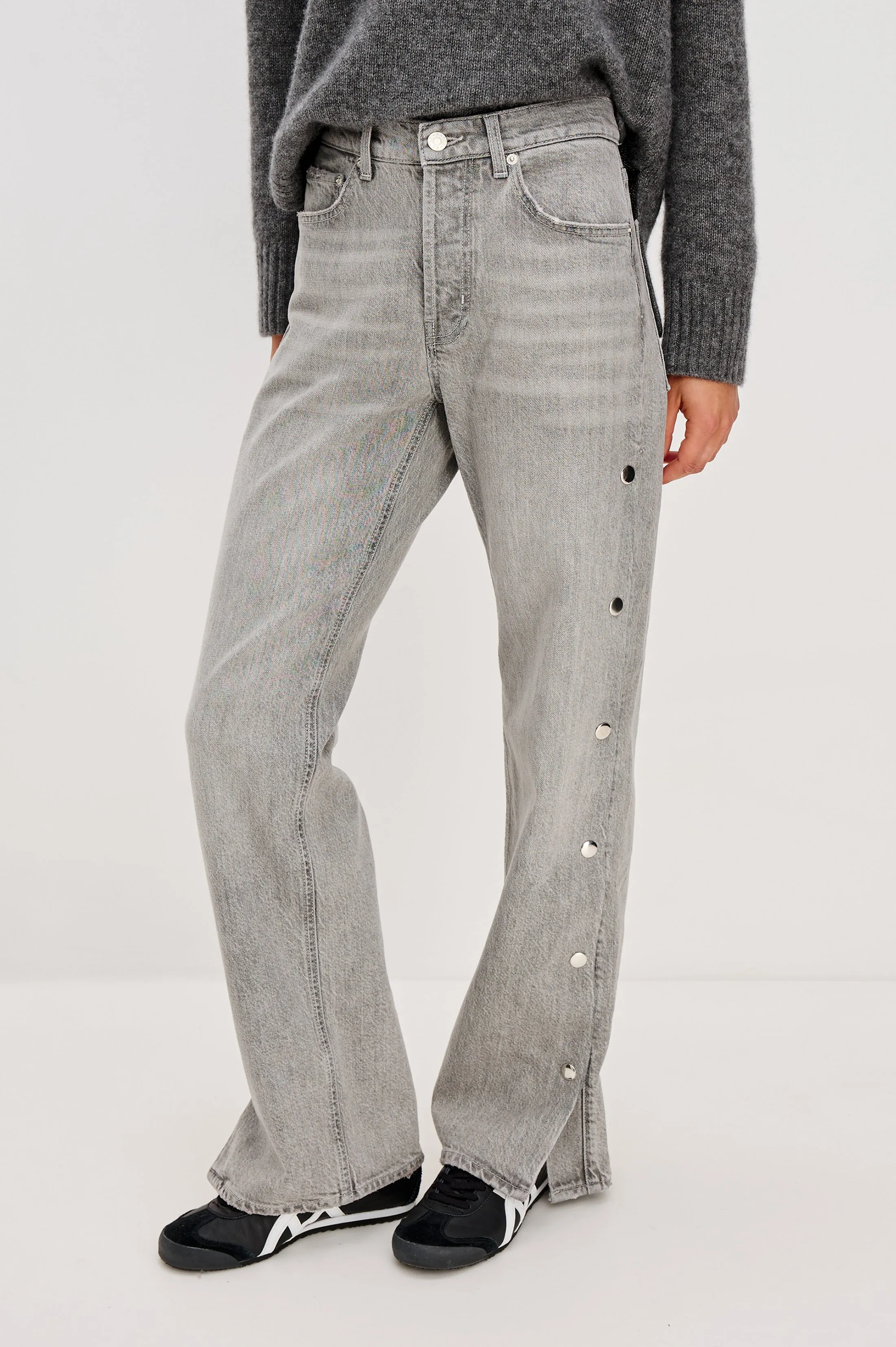 DEL MAR BOYFRIEND - STONE GREY STUDDED sold by Rails product image thumbnail 2