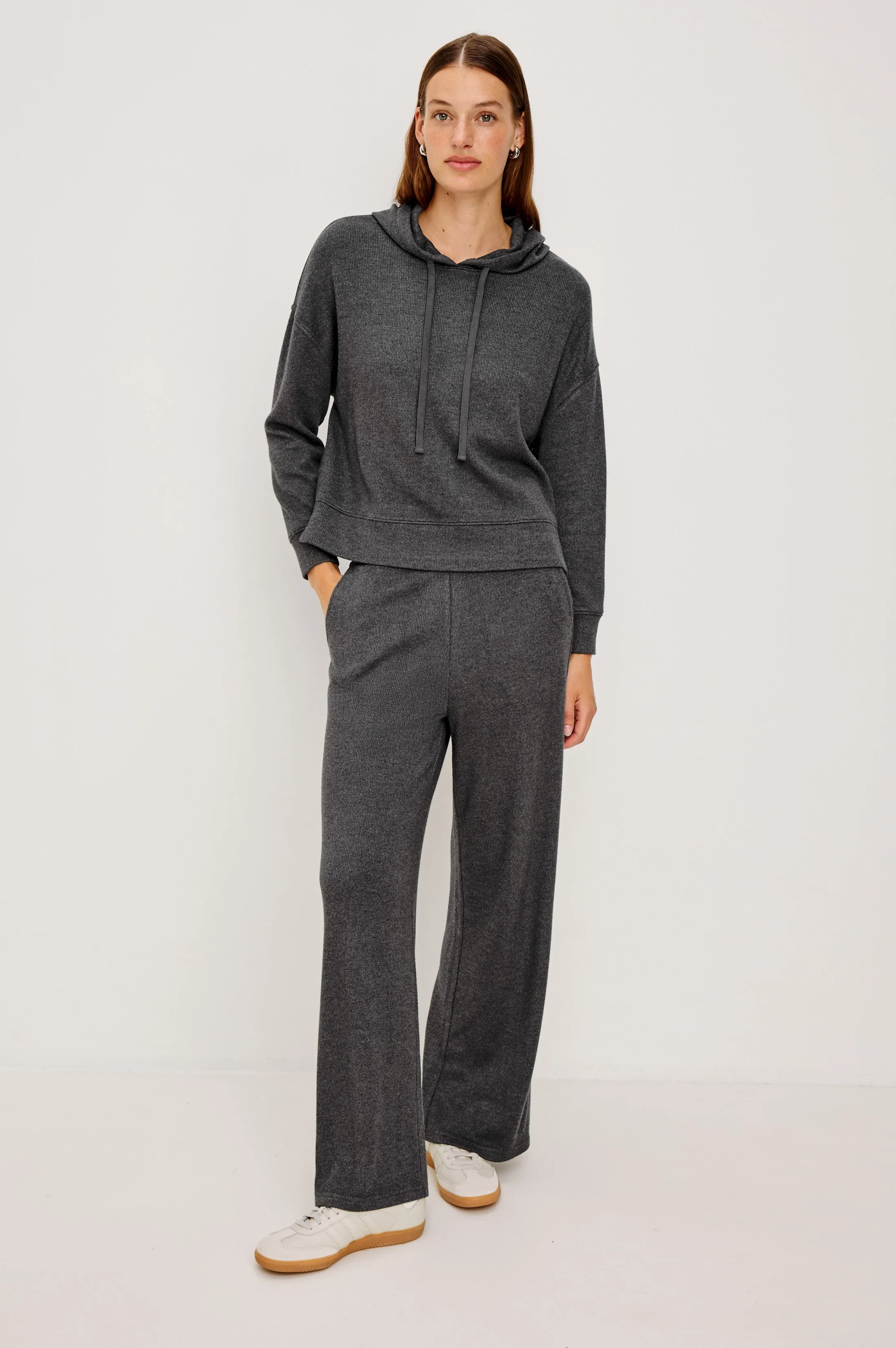 NICO SWEATSHIRT - CHARCOAL sold by Rails product image thumbnail 3
