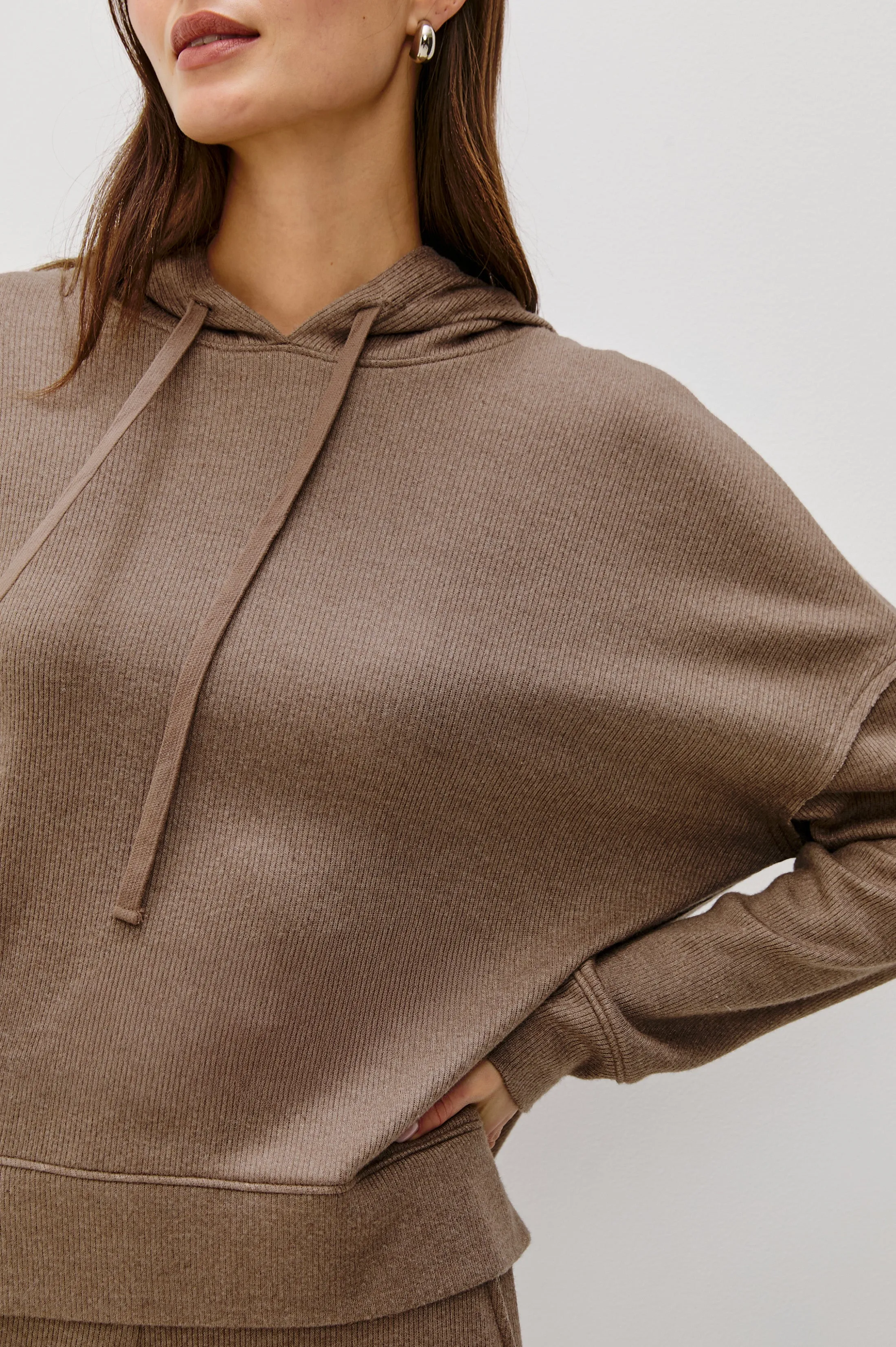 NICO SWEATSHIRT - HEATHER LATTE sold by Rails product image thumbnail 2