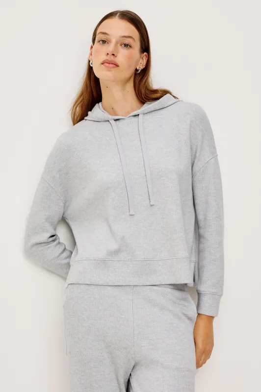 NICO SWEATSHIRT - HEATHER GREY BRUSHED made by Rails