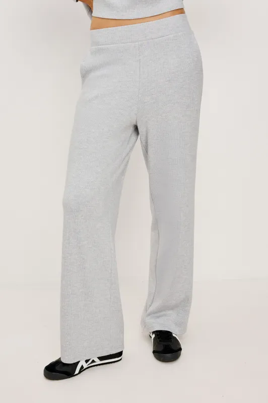 ELLERY SWEATPANT - HEATHER GREY BRUSHED sold by Rails