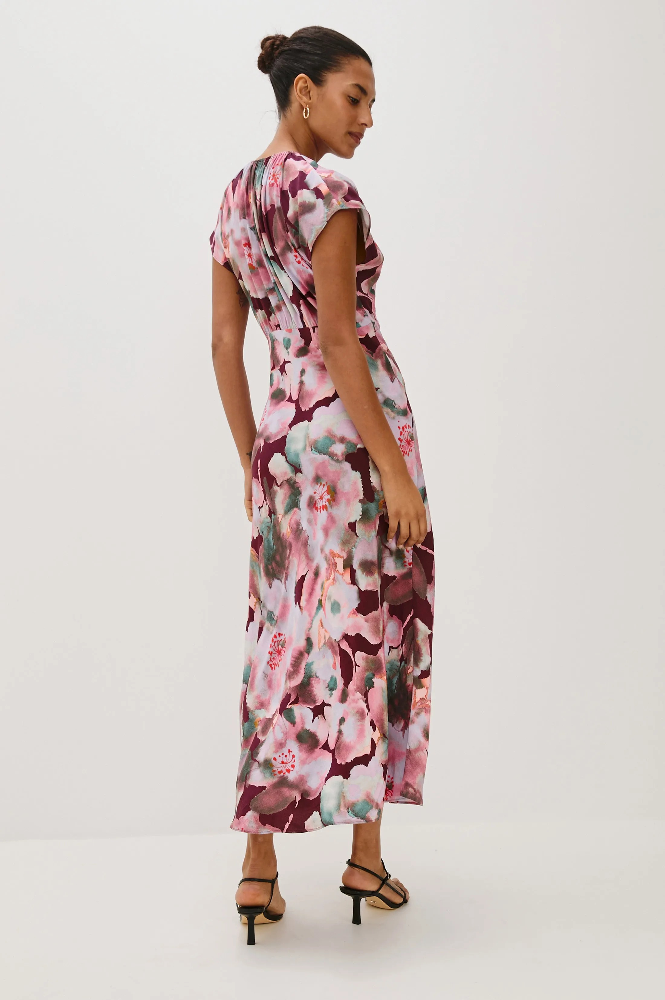 KOURT DRESS - MAGENTA VERBENA sold by Rails product image thumbnail 5