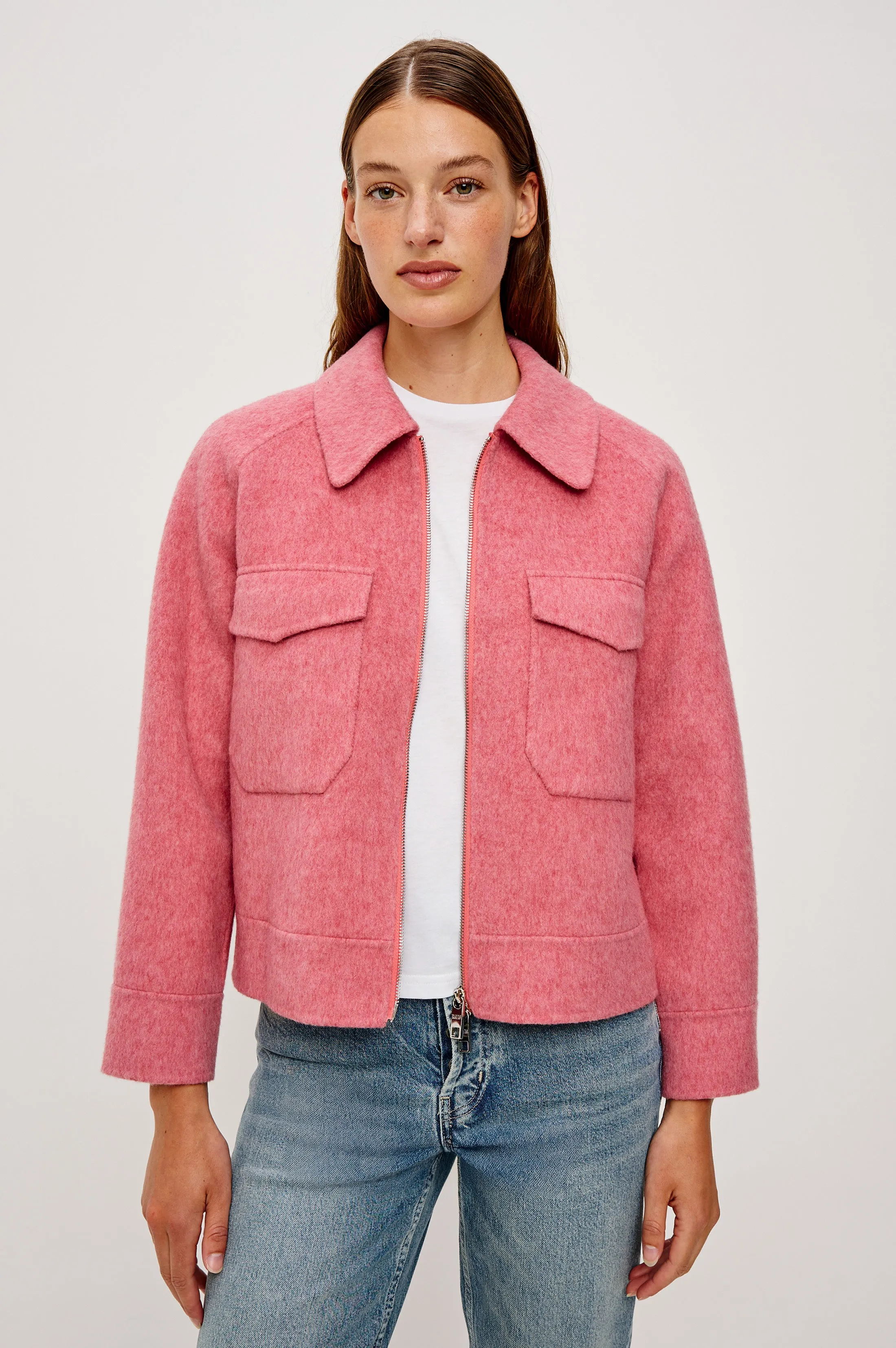 CHEYENNE JACKET - HEATHER ROSE sold by Rails