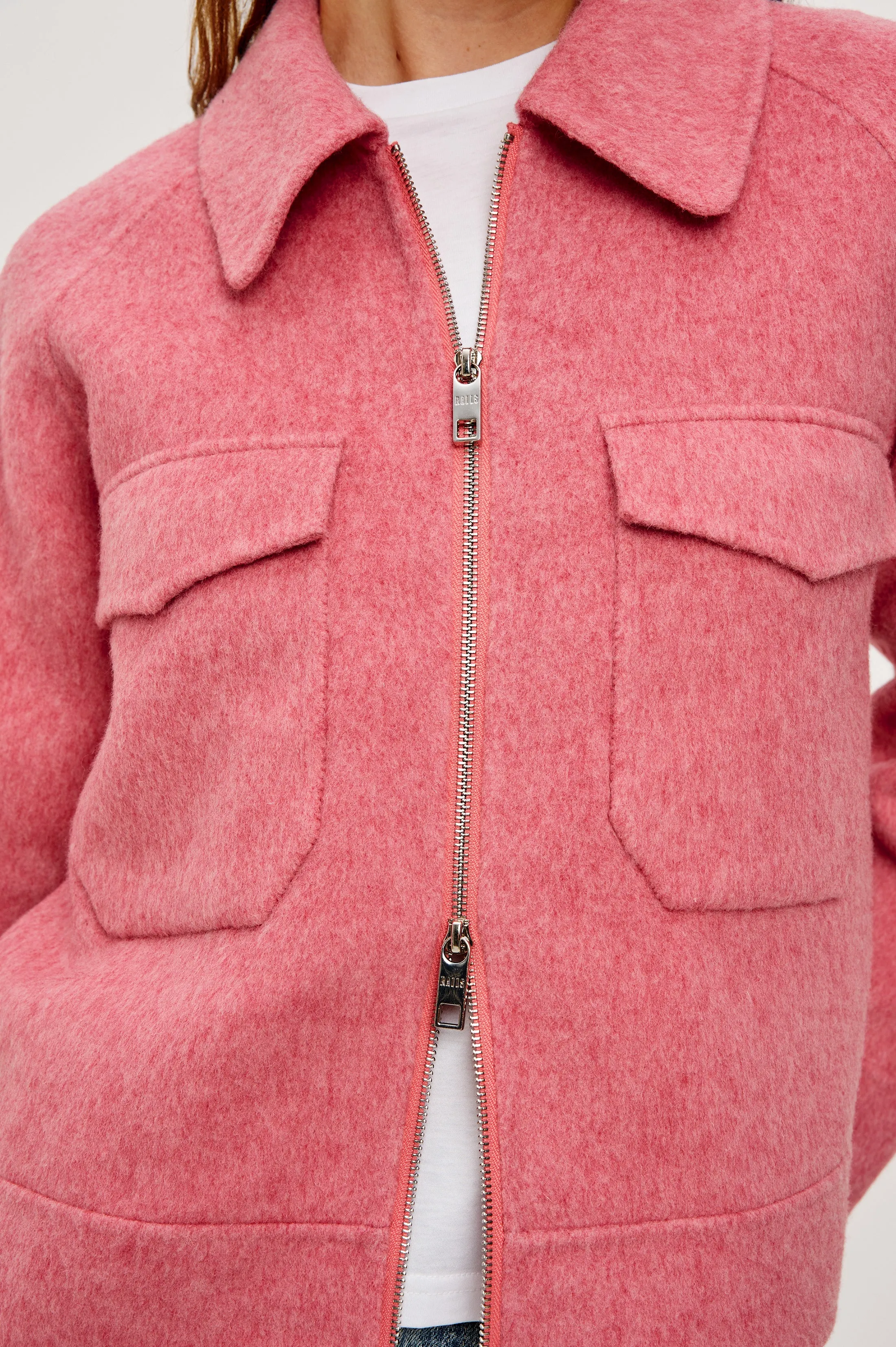 CHEYENNE JACKET - HEATHER ROSE sold by Rails product image thumbnail 2
