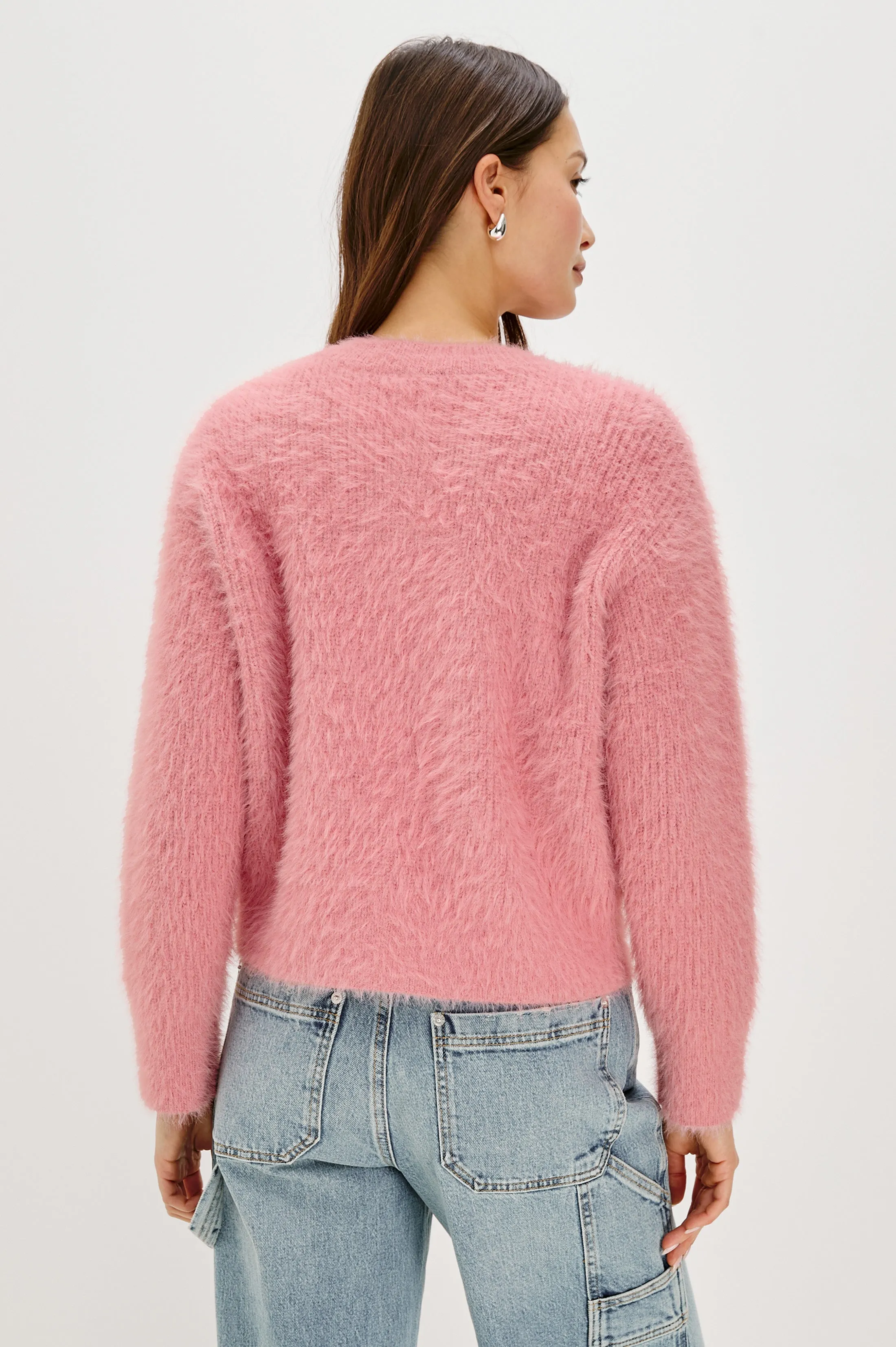 MELO CARDIGAN - HEATHER PINK sold by Rails product image thumbnail 5