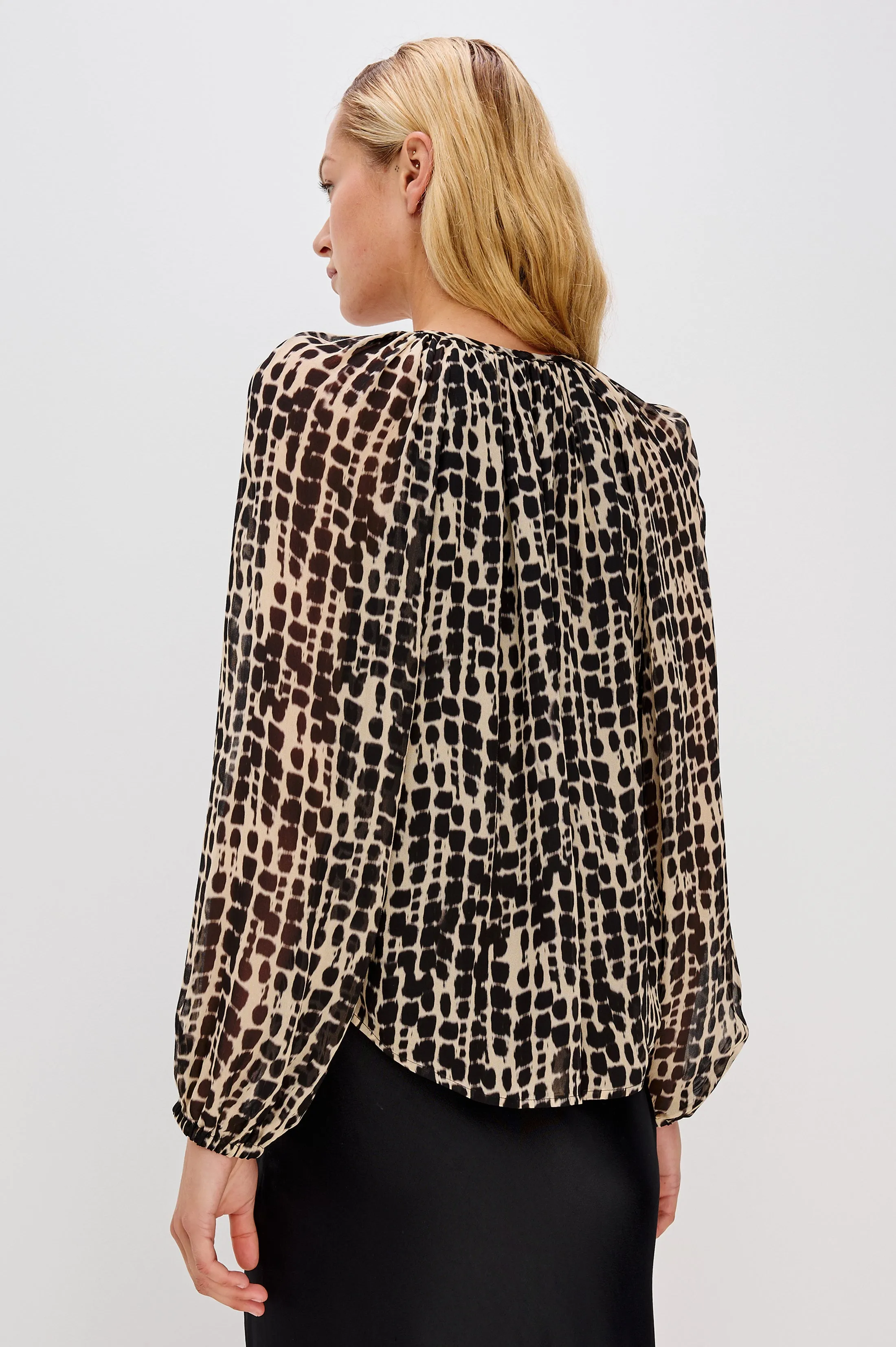 INDI TOP - SPOTTED SHIBORI sold by Rails product image thumbnail 5