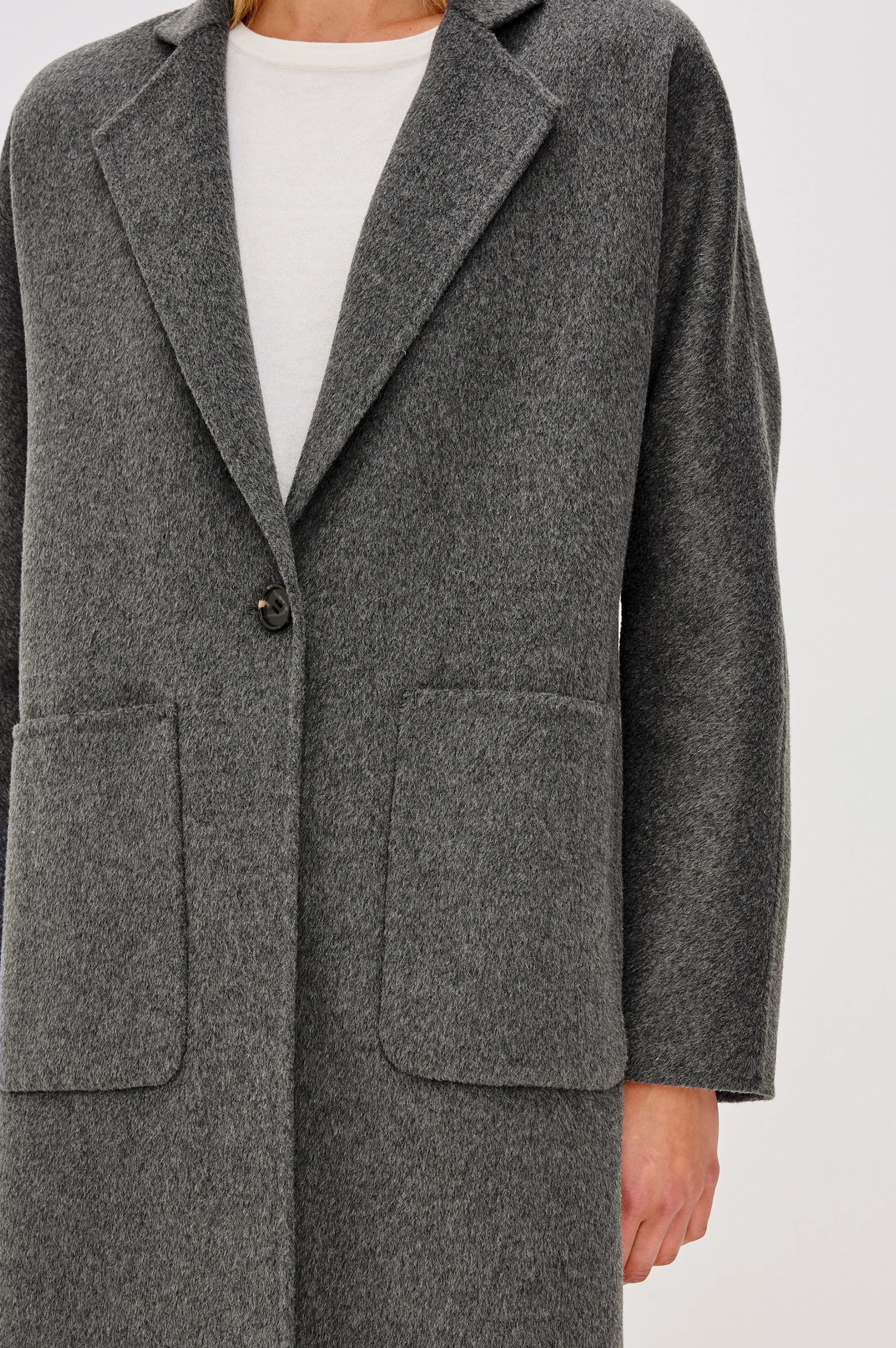 EVEREST COAT - CHARCOAL sold by Rails product image thumbnail 2