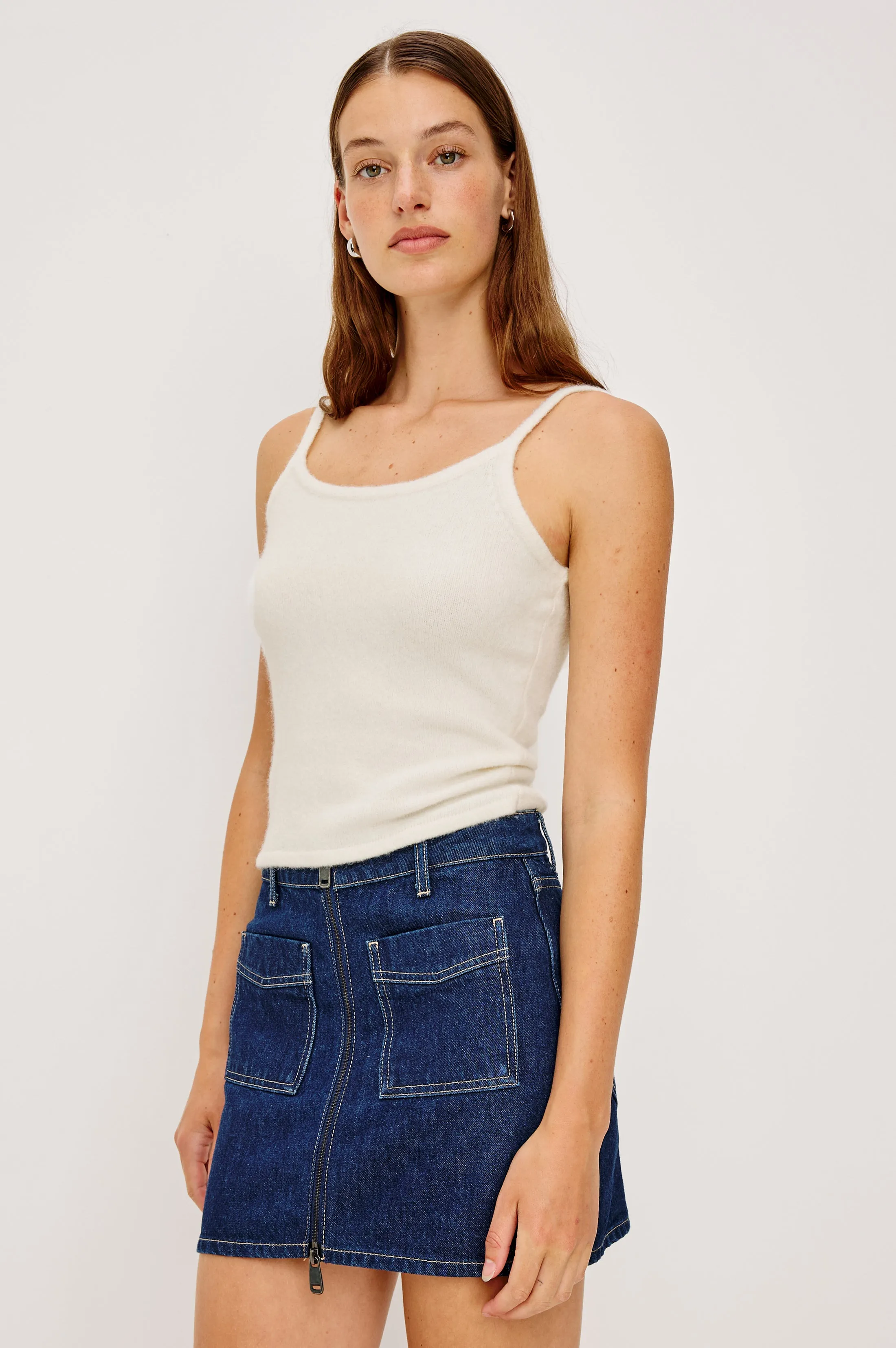 HOLLIE TOP - IVORY sold by Rails