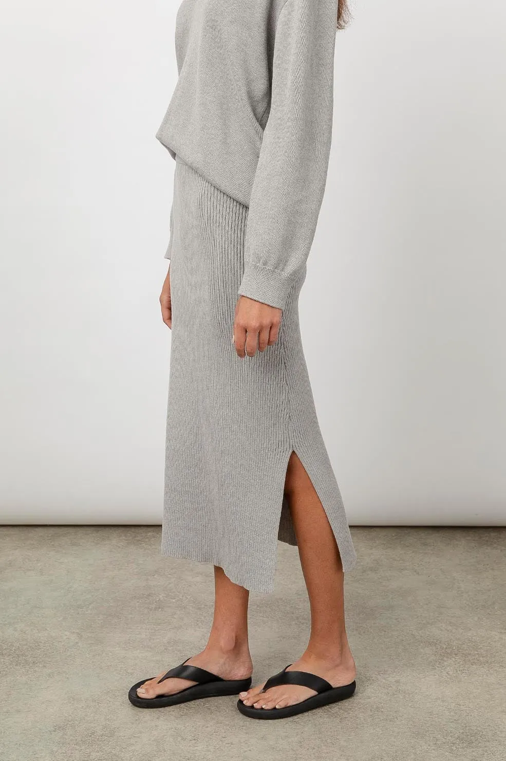 BETTIE SKIRT - HEATHER GREY sold by Rails product image thumbnail 2