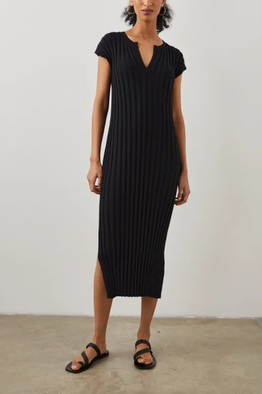 ASHLEY DRESS - BLACK sold by Rails