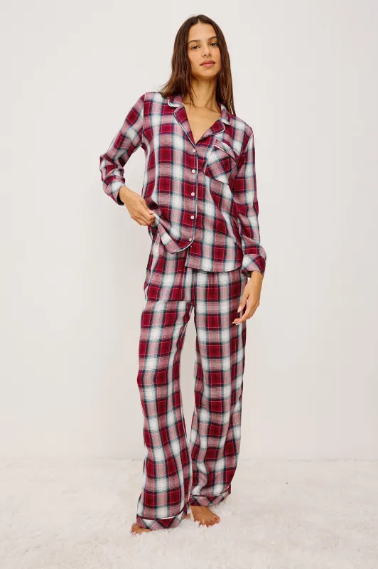 LUNA PAJAMA SET - INDIGO BERRY sold by Rails