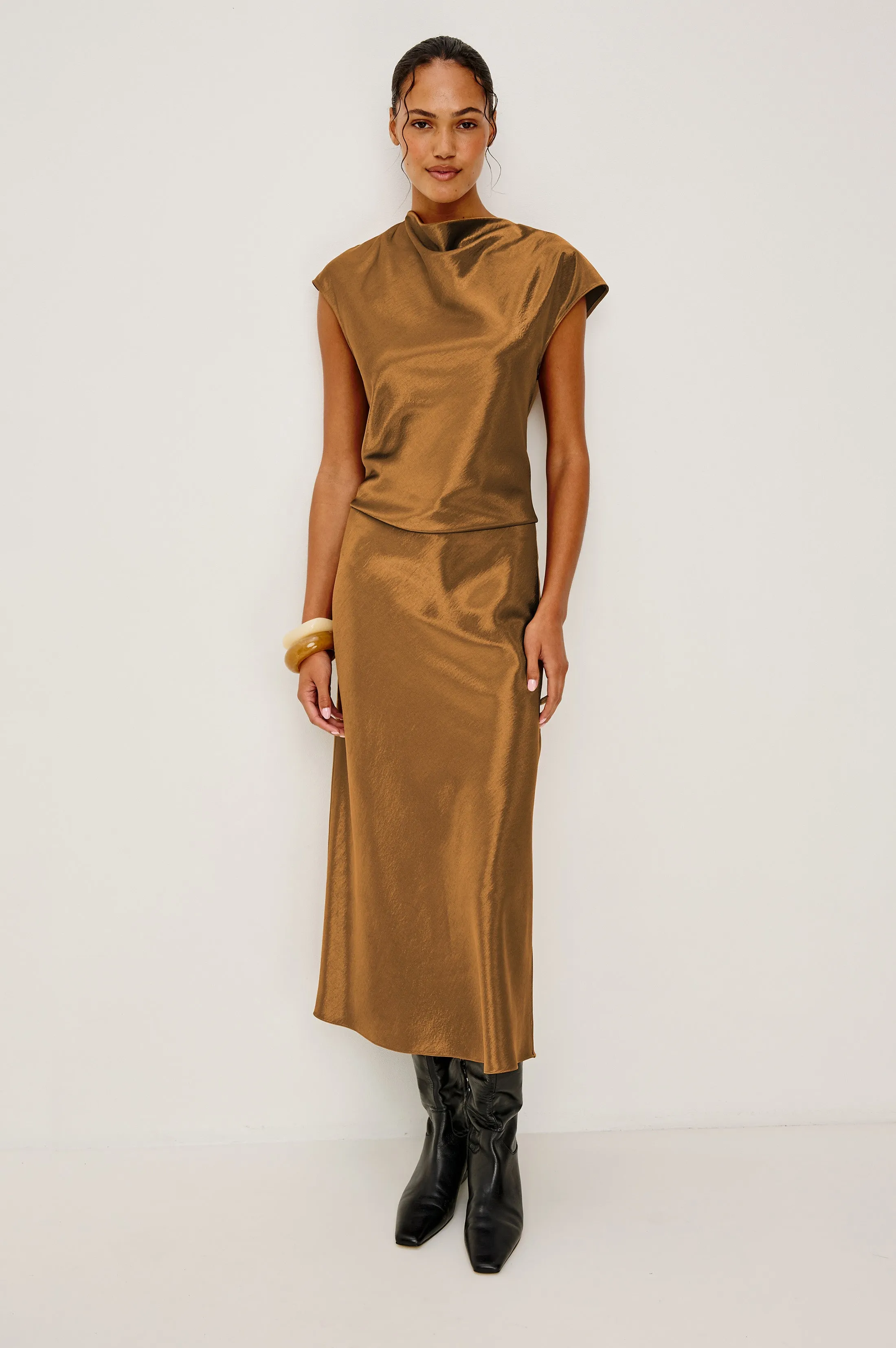 ANYA SKIRT - GINGER sold by Rails product image thumbnail 4