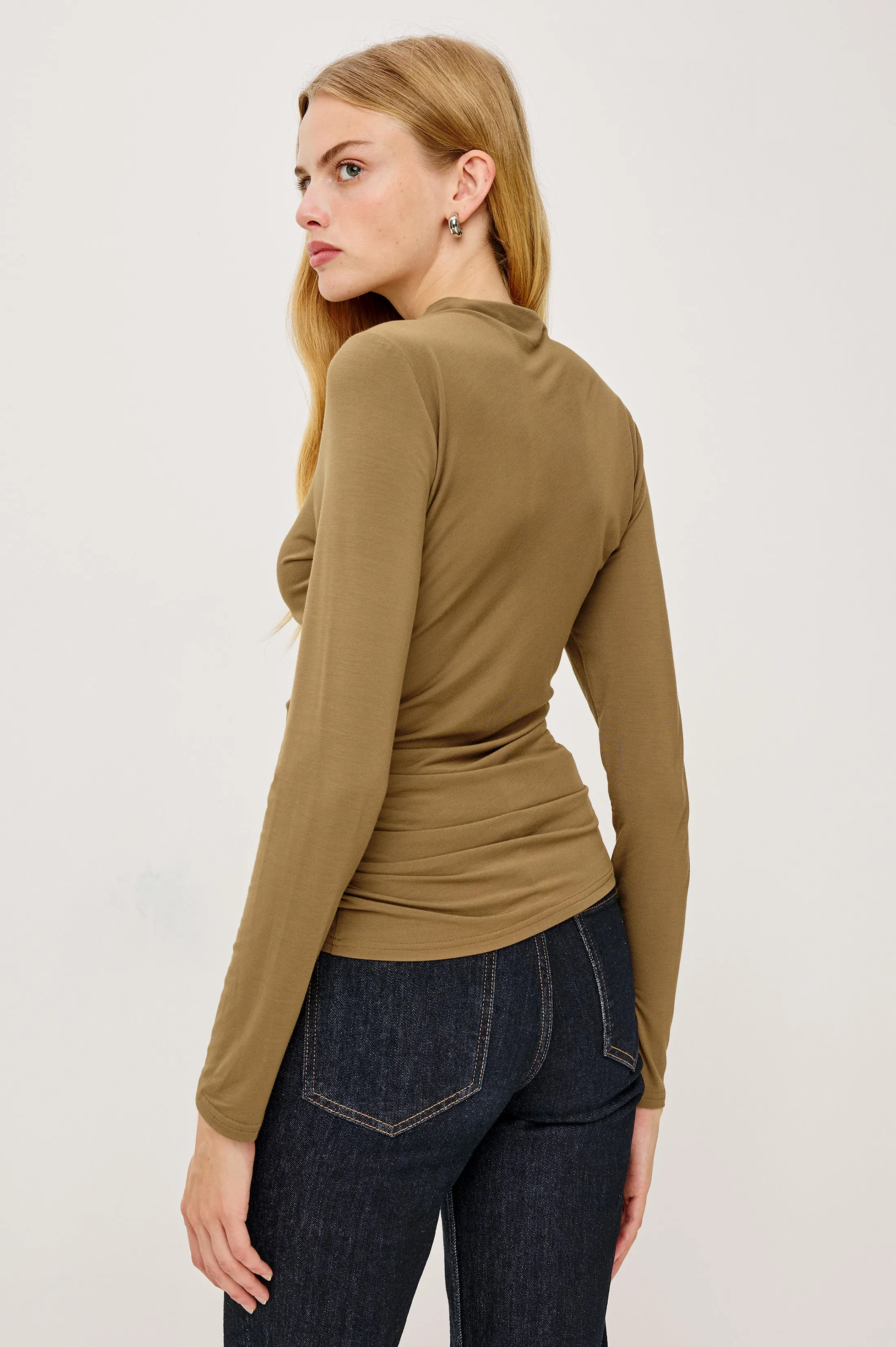 JOELLE TOP - GINGER sold by Rails product image thumbnail 5