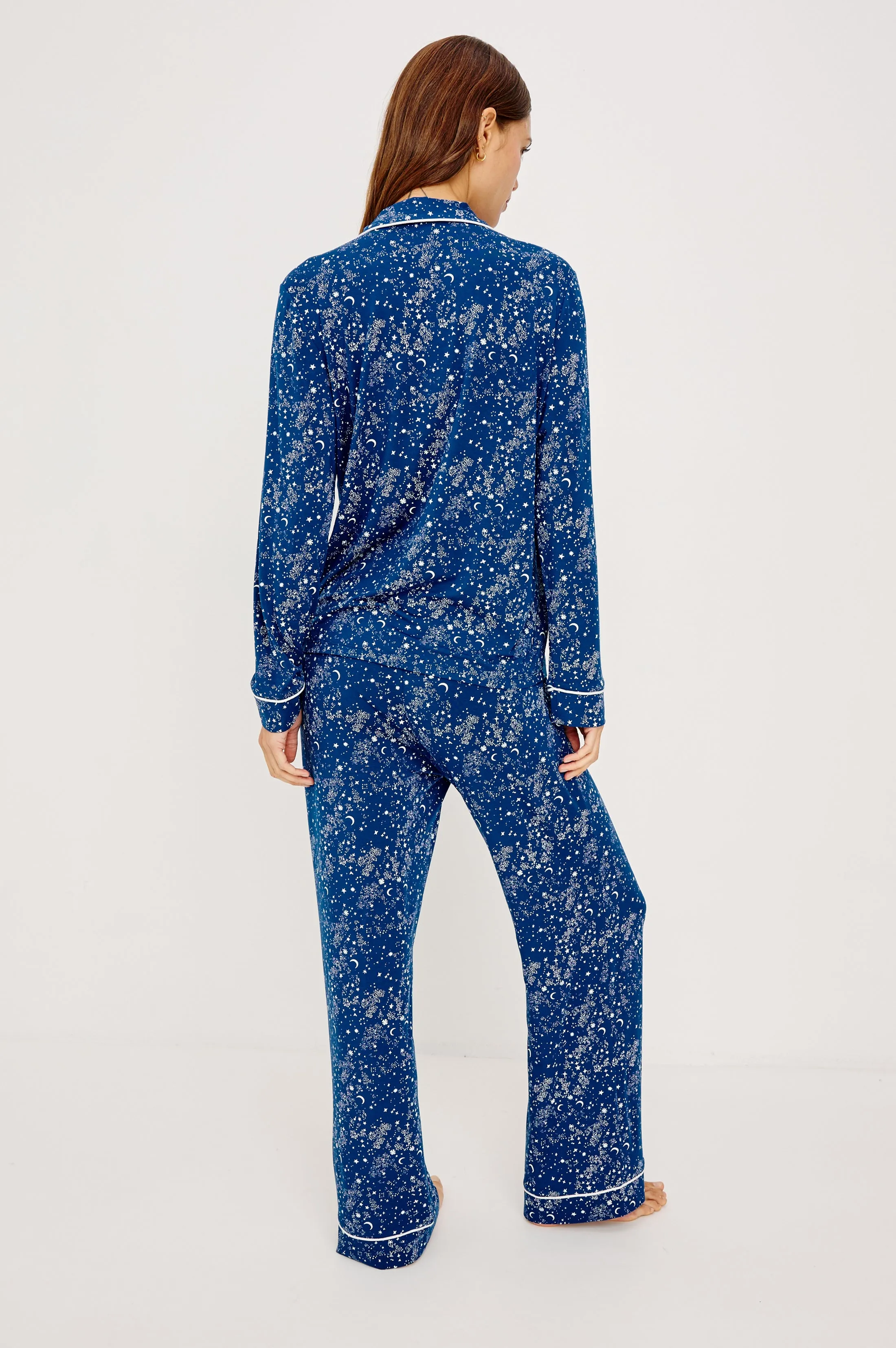 VARRA PAJAMA SET - NAVY STARRY NIGHT sold by Rails product image thumbnail 4