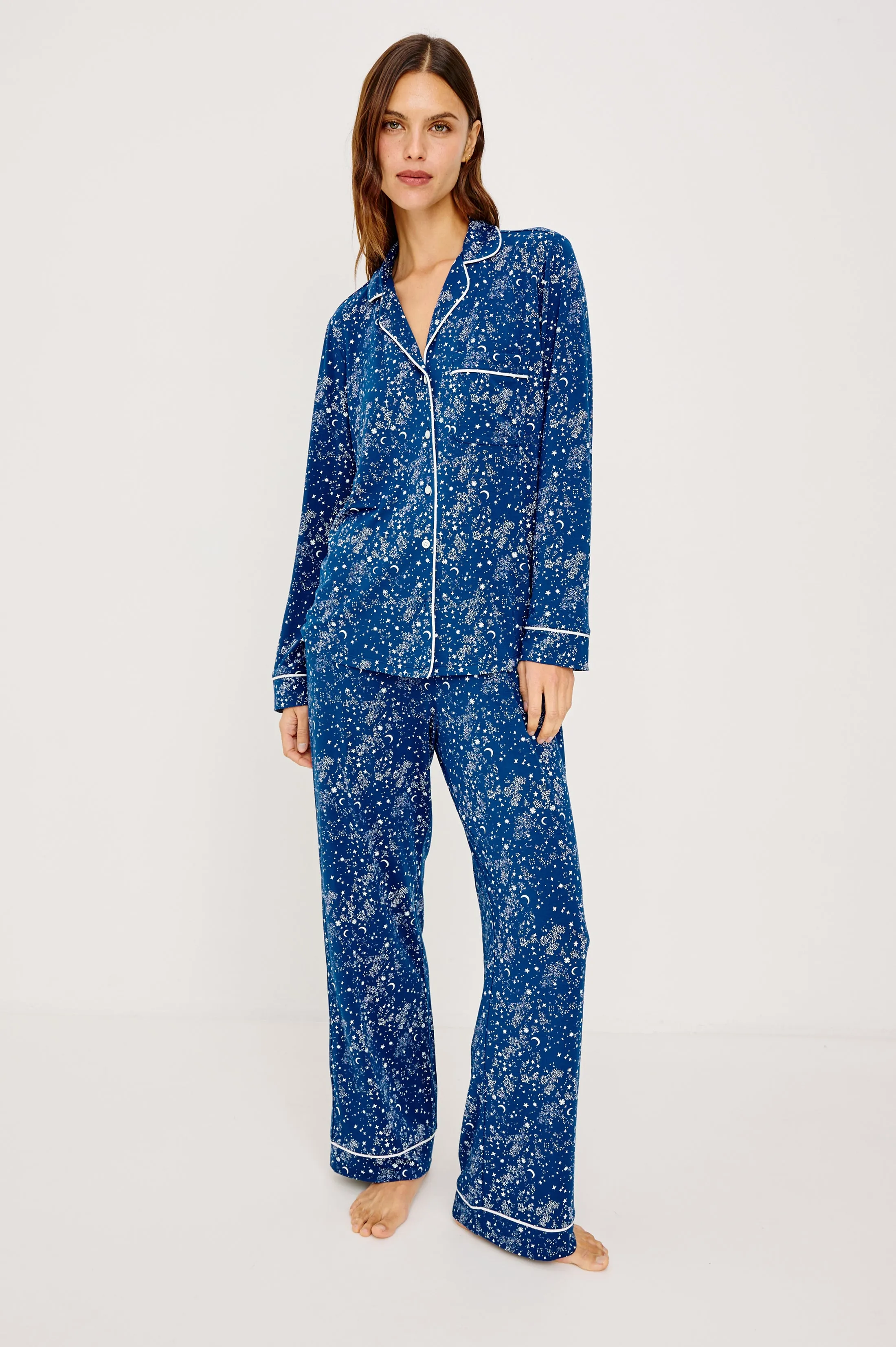 VARRA PAJAMA SET - NAVY STARRY NIGHT sold by Rails