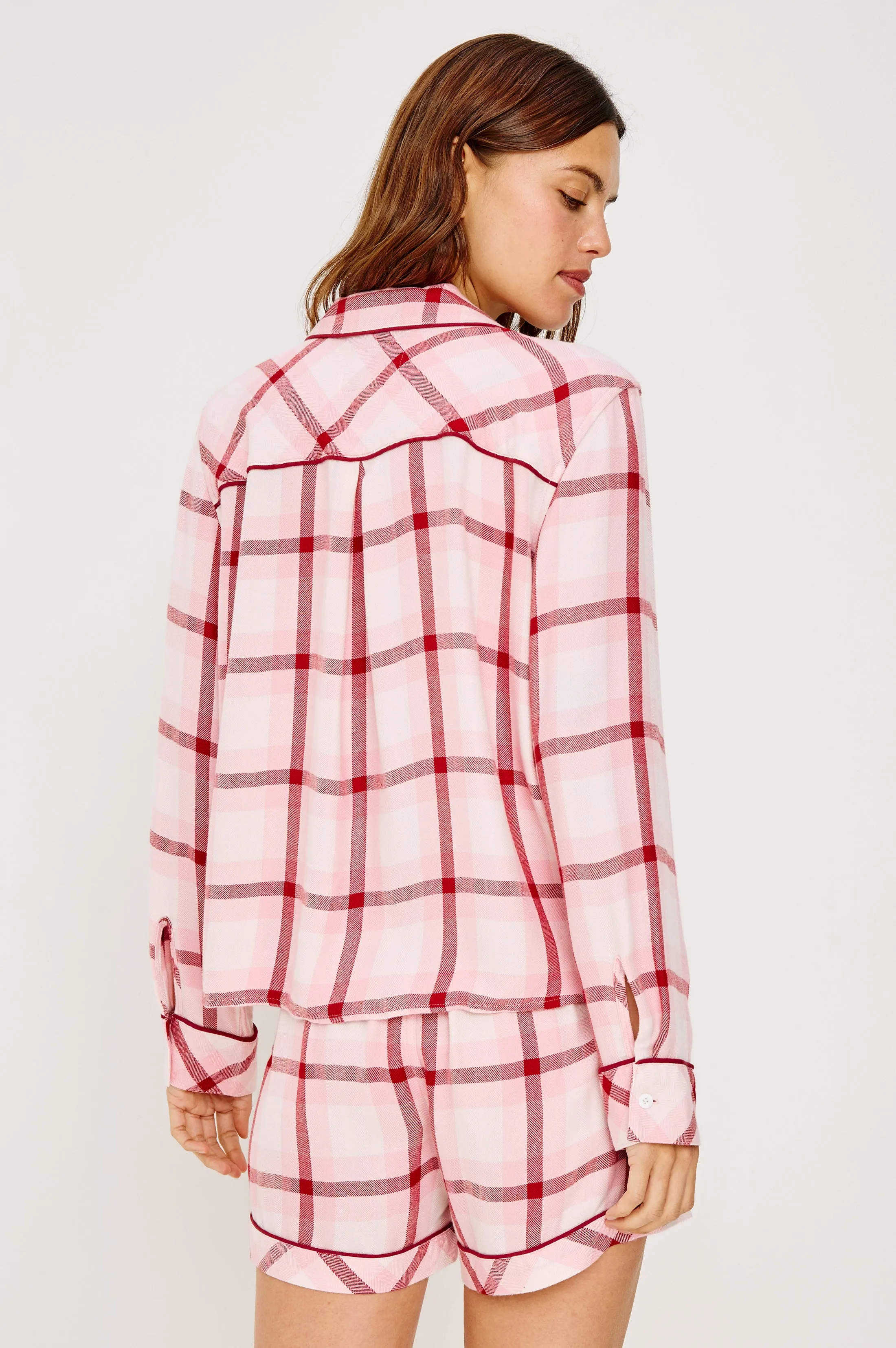 KELLEN PAJAMA SET - PINK CHERRY sold by Rails product image thumbnail 4