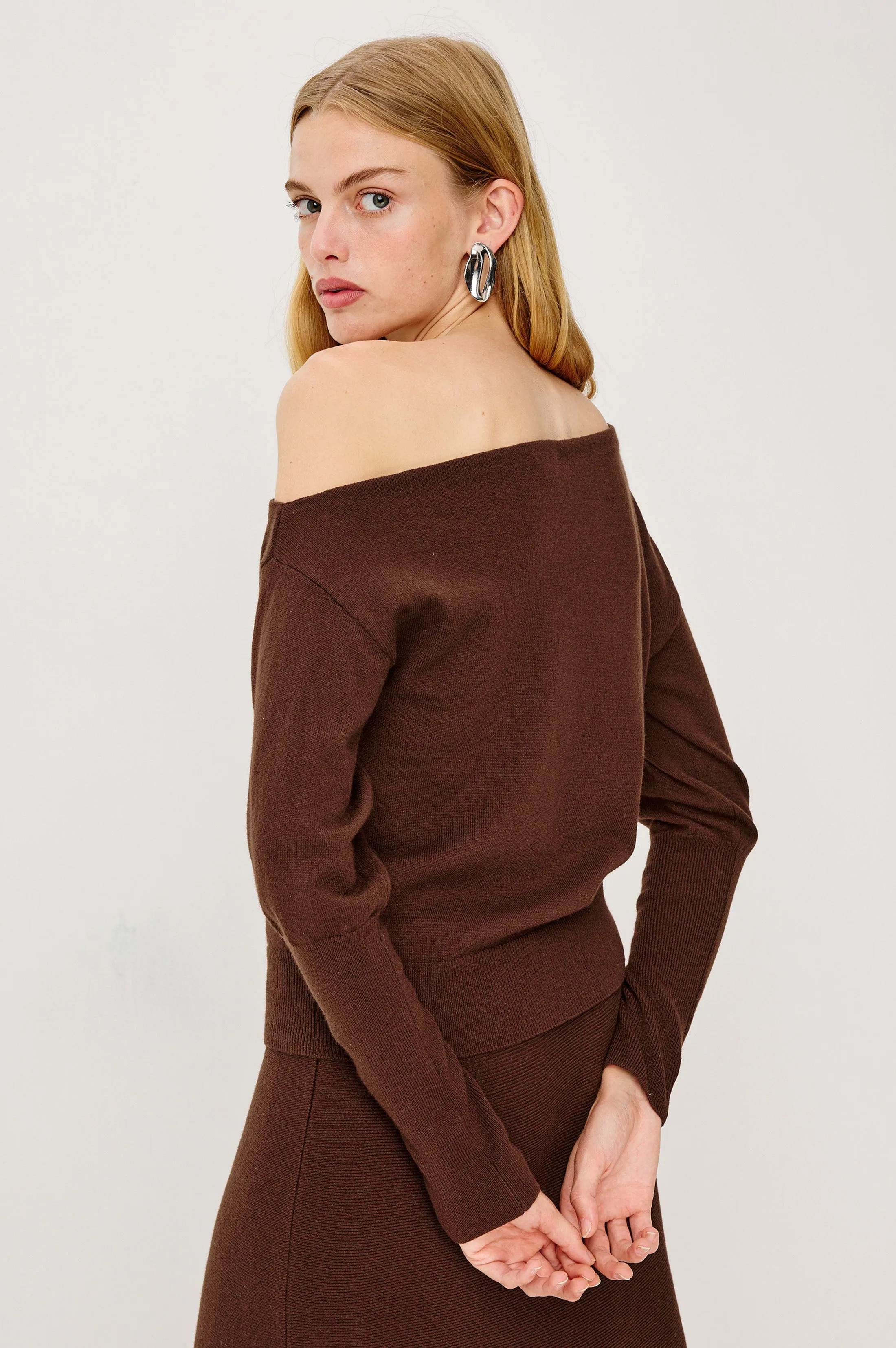 TIANNA SWEATER - BORDEAUX sold by Rails product image thumbnail 5